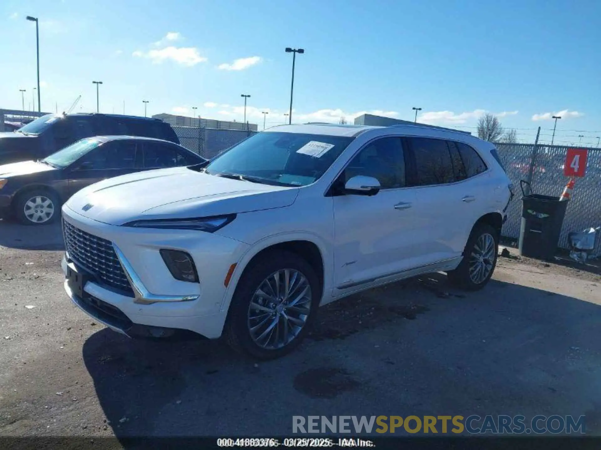 2 fotografías del automóvil dañado 5GAEVCRS5SJ107023 BUICK ENCLAVE 2025