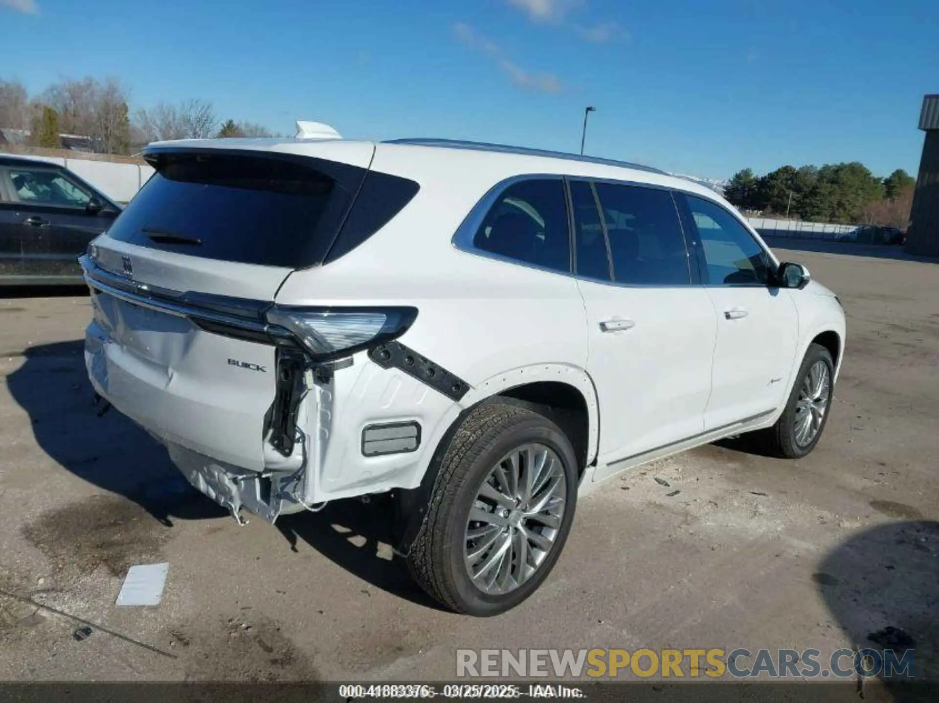 4 fotografías del automóvil dañado 5GAEVCRS5SJ107023 BUICK ENCLAVE 2025