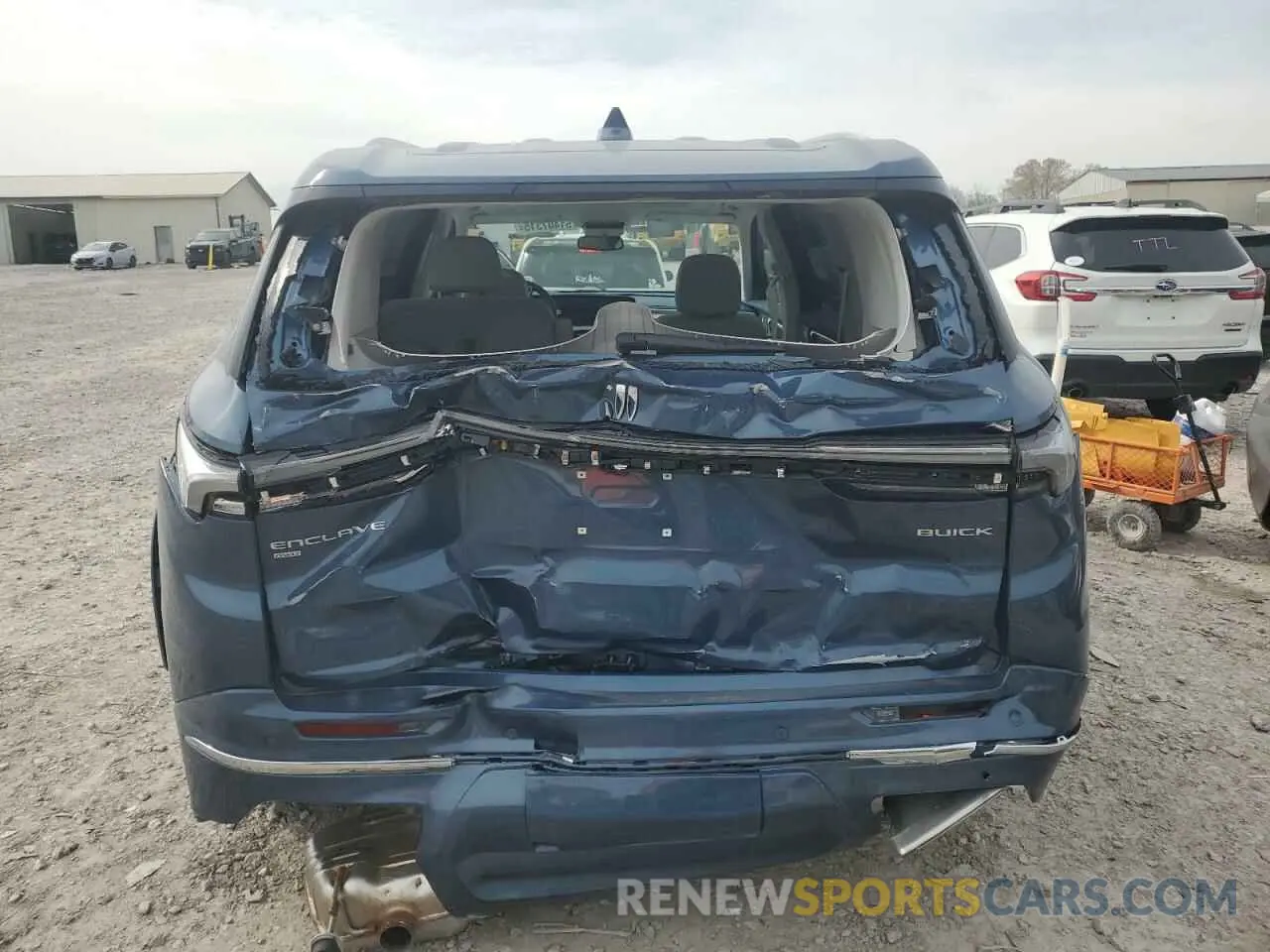 6 fotografías del automóvil dañado 5GAEVCRS9SJ203691 BUICK ENCLAVE 2025