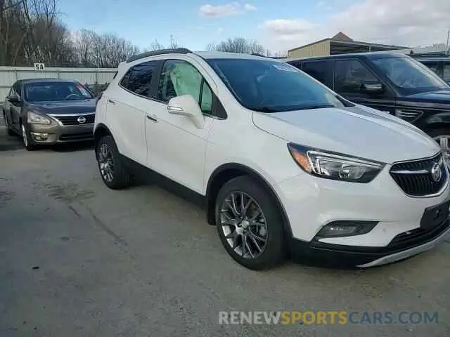 12 fotografías del automóvil dañado KL4CJ1SB2KB788201 BUICK ENCORE 2019