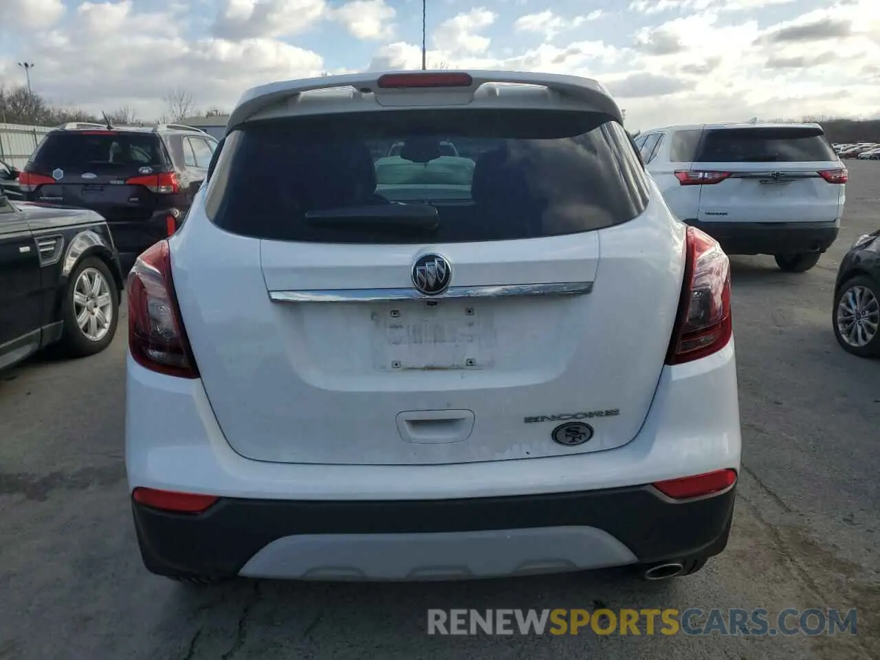 6 fotografías del automóvil dañado KL4CJ1SB2KB788201 BUICK ENCORE 2019
