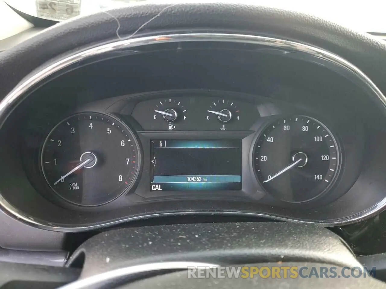 9 fotografías del automóvil dañado KL4CJ1SB2KB788201 BUICK ENCORE 2019