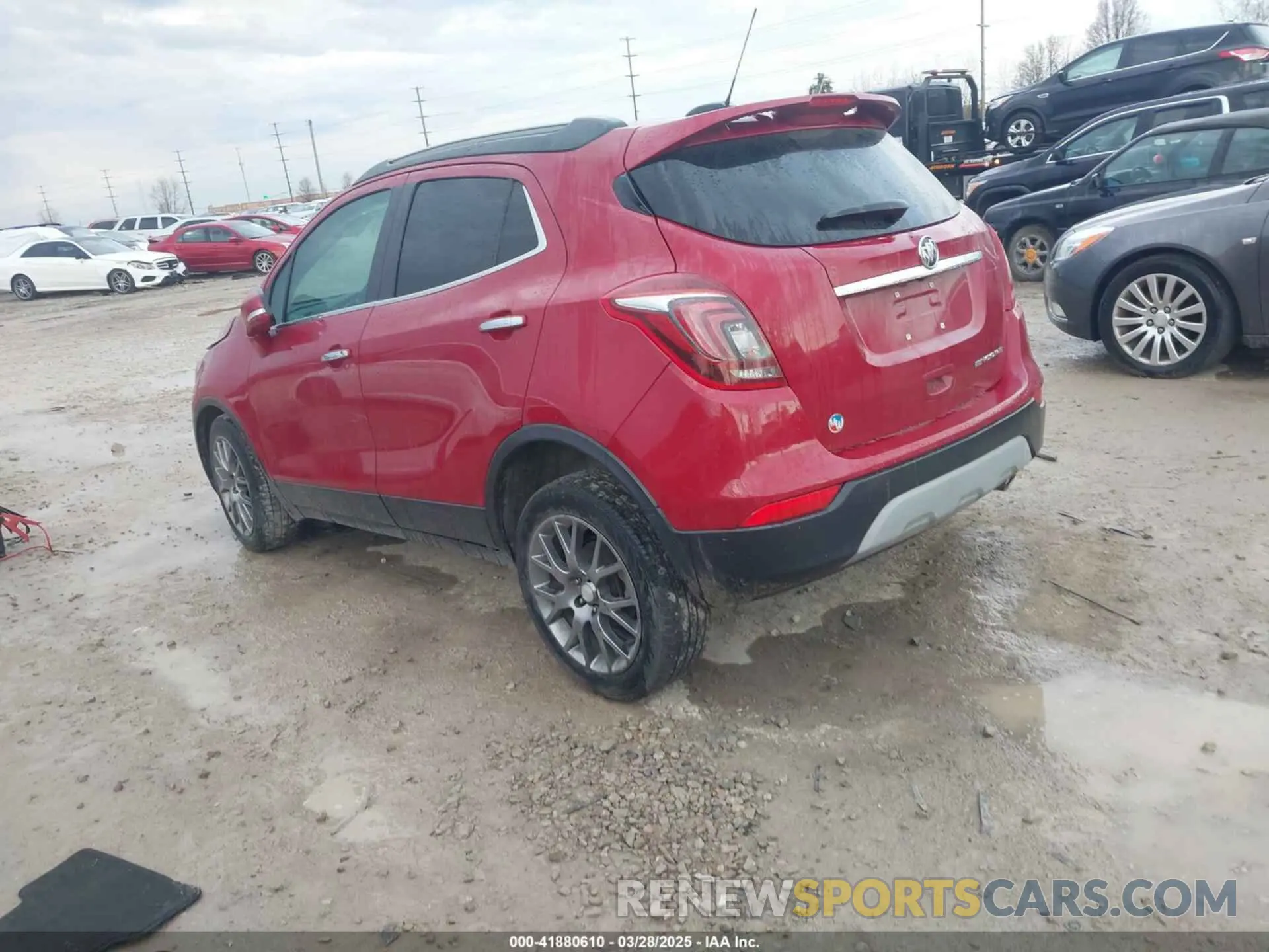 3 fotografías del automóvil dañado KL4CJ1SB2KB871885 BUICK ENCORE 2019