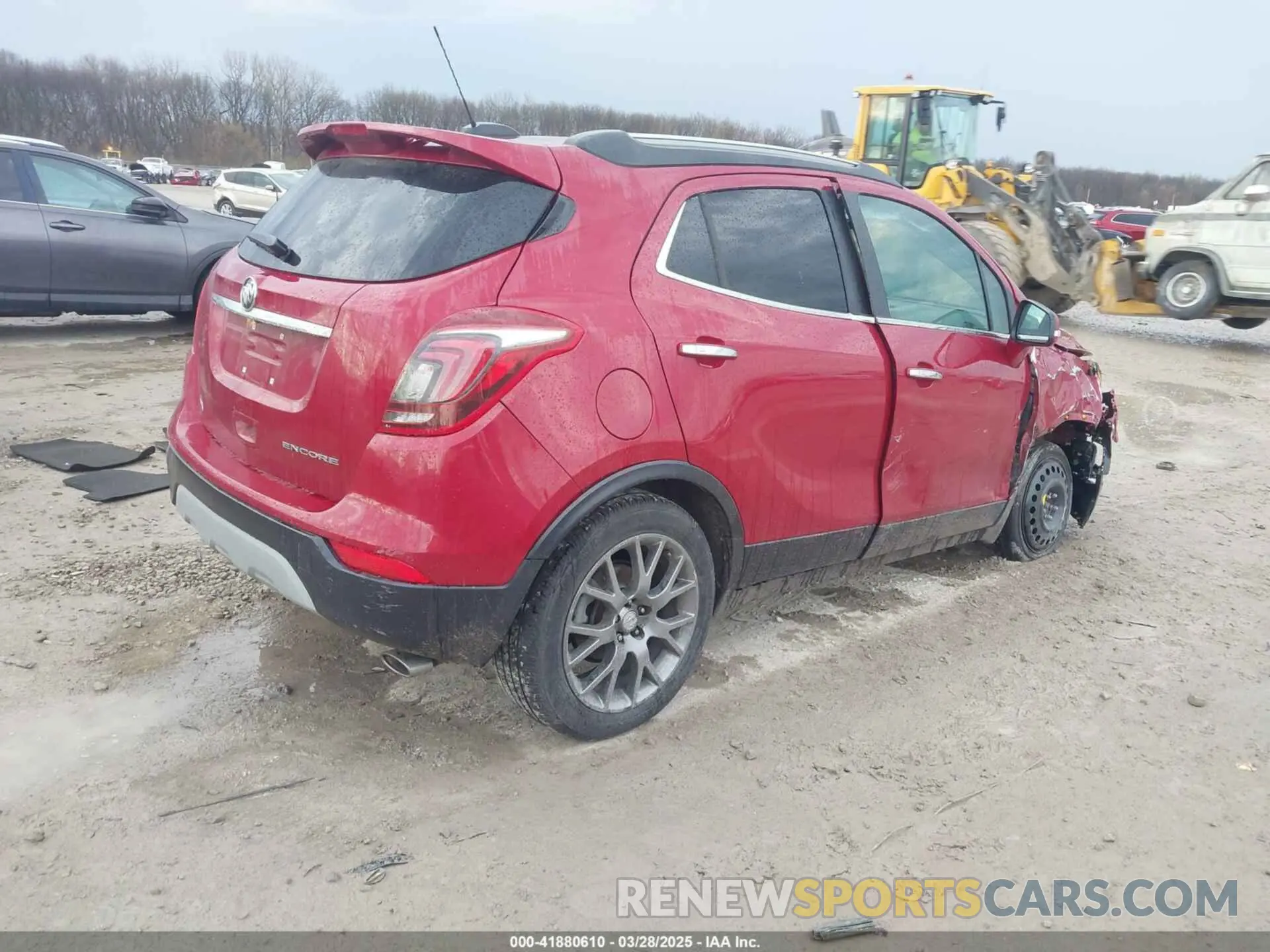 4 fotografías del automóvil dañado KL4CJ1SB2KB871885 BUICK ENCORE 2019