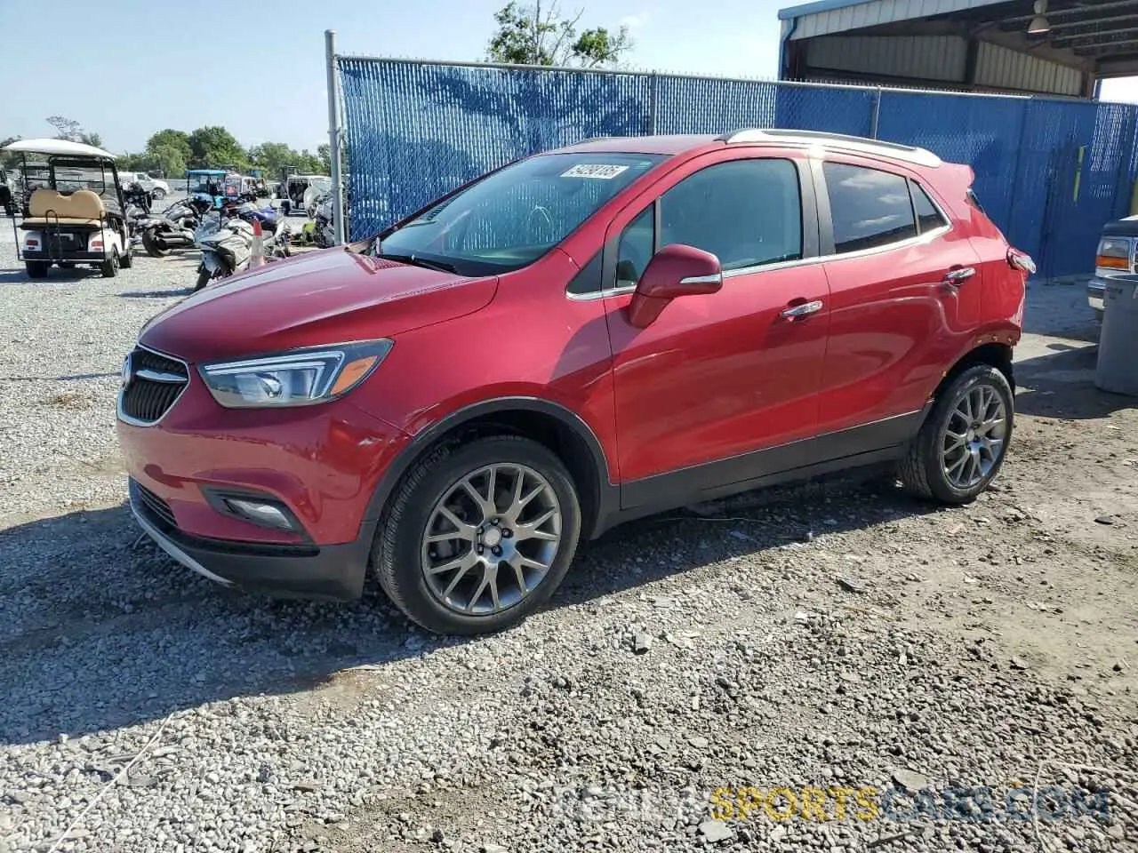 1 fotografías del automóvil dañado KL4CJ1SB3KB876822 BUICK ENCORE 2019