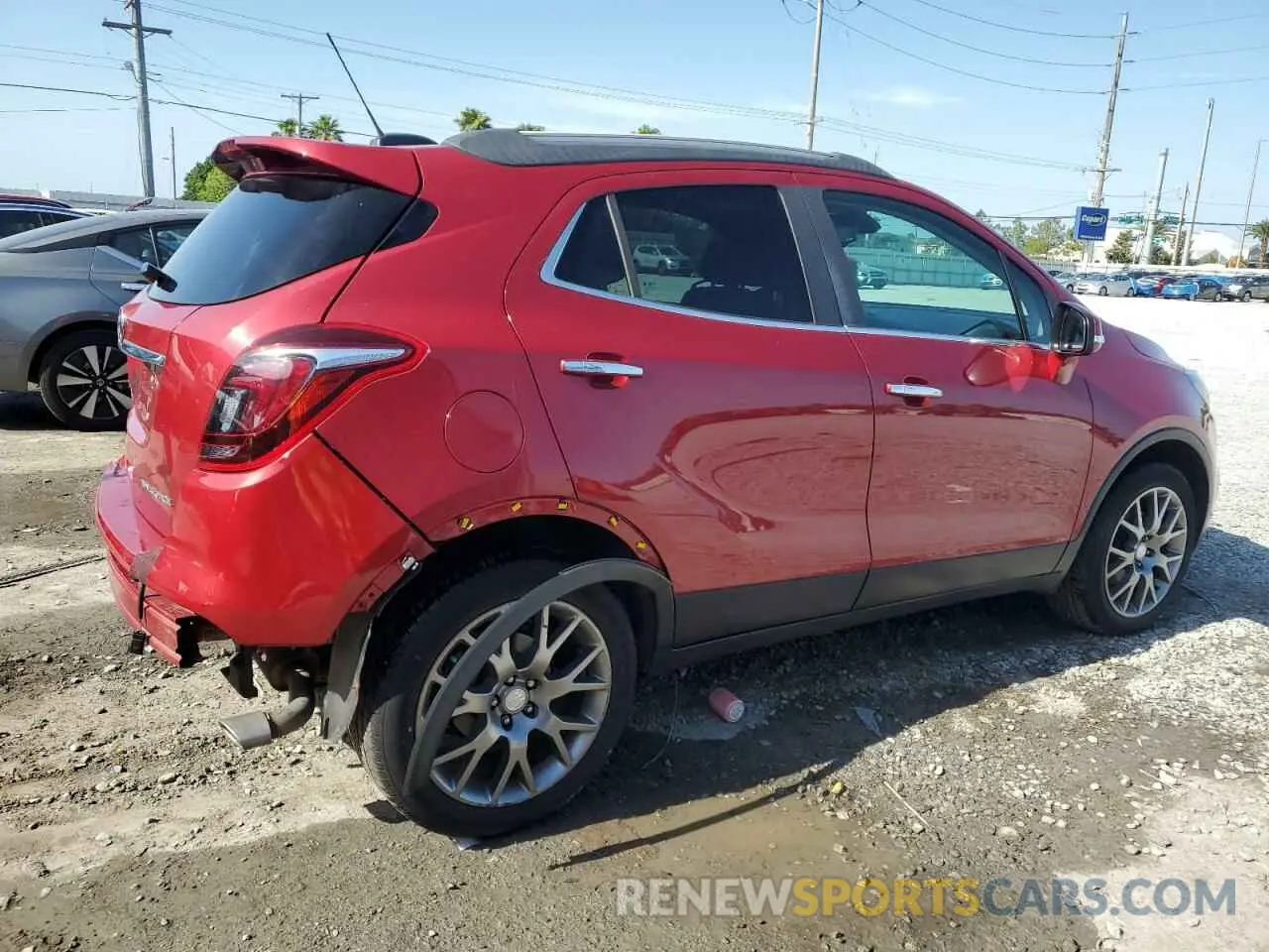3 fotografías del automóvil dañado KL4CJ1SB3KB876822 BUICK ENCORE 2019