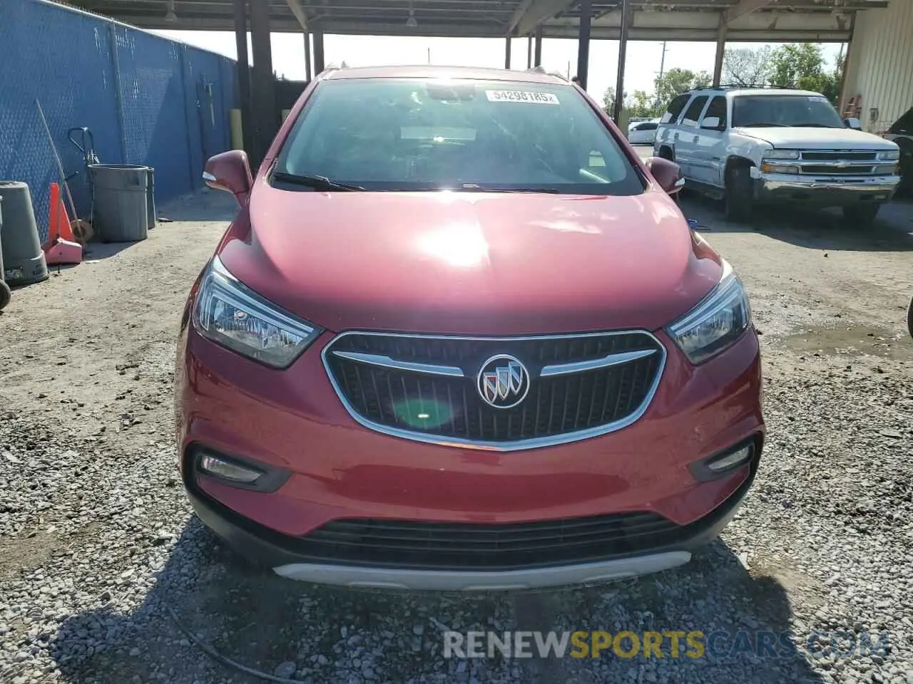 5 fotografías del automóvil dañado KL4CJ1SB3KB876822 BUICK ENCORE 2019