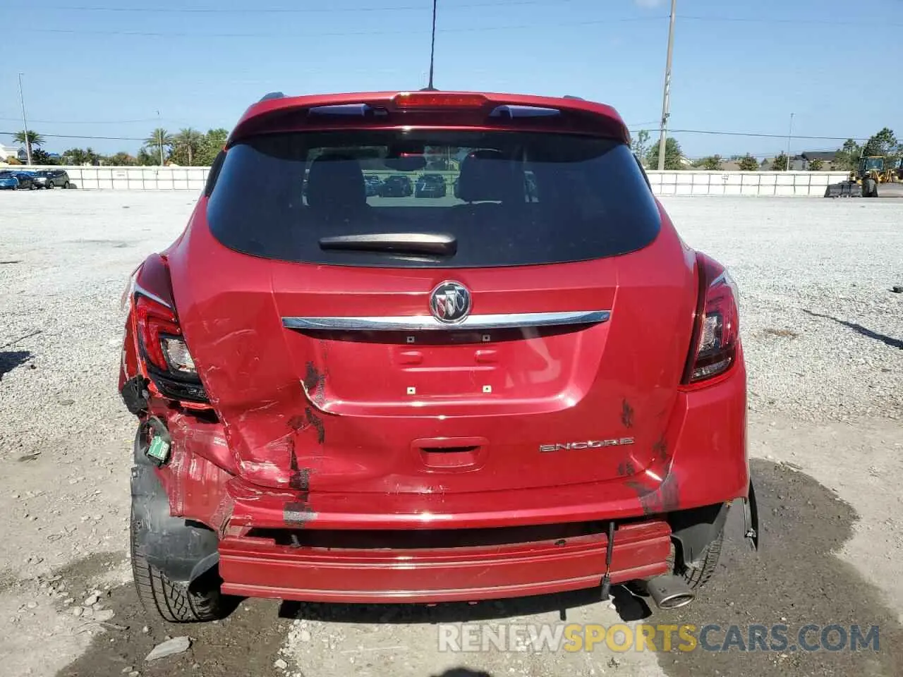 6 fotografías del automóvil dañado KL4CJ1SB3KB876822 BUICK ENCORE 2019