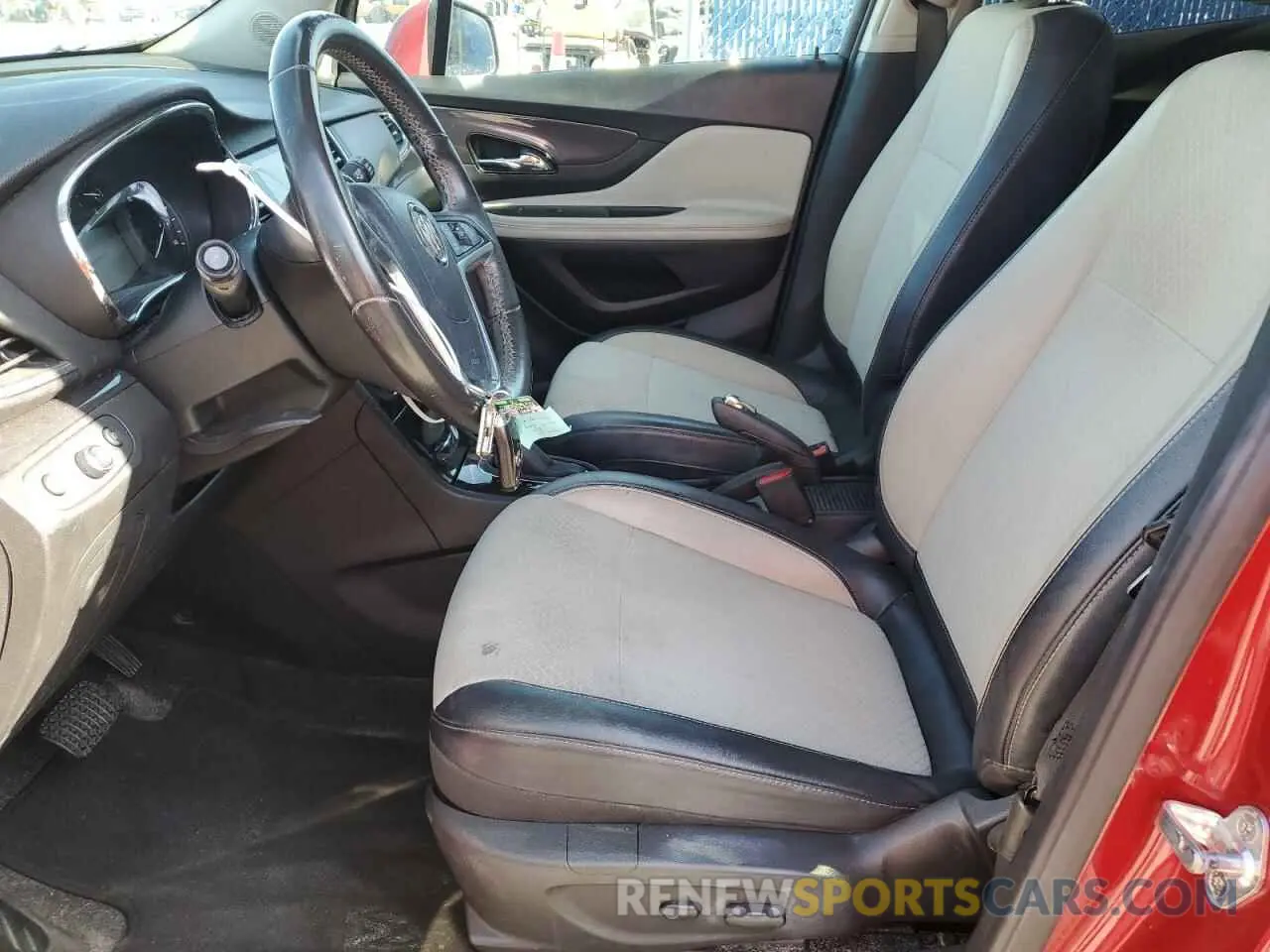 7 fotografías del automóvil dañado KL4CJ1SB3KB876822 BUICK ENCORE 2019