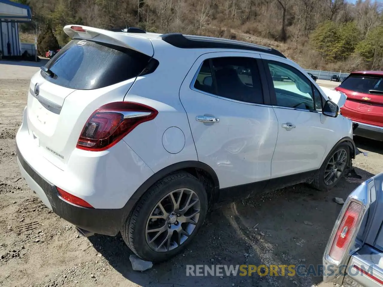 3 fotografías del automóvil dañado KL4CJ1SB3KB944911 BUICK ENCORE 2019
