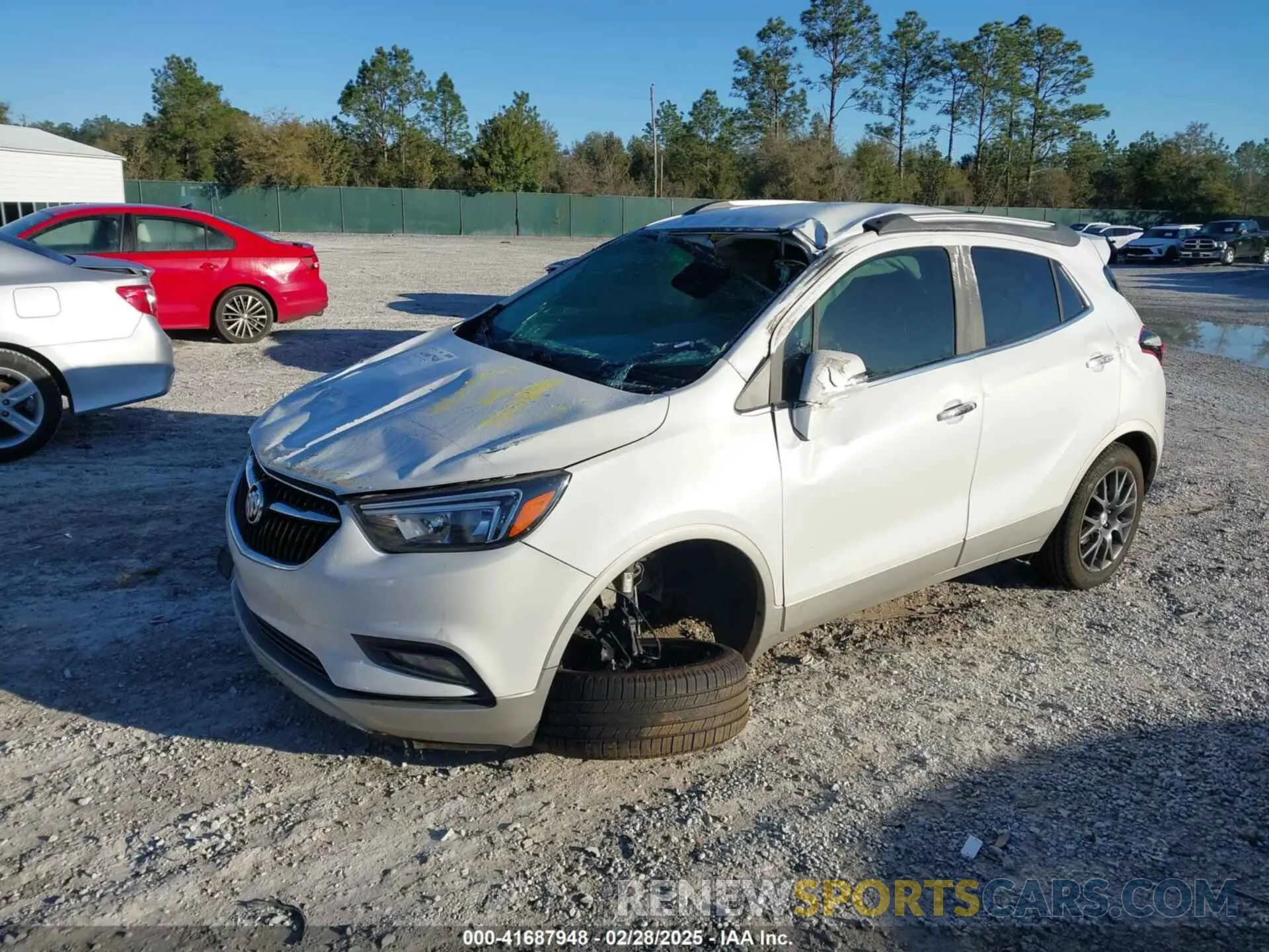 2 fotografías del automóvil dañado KL4CJ1SB4KB709420 BUICK ENCORE 2019