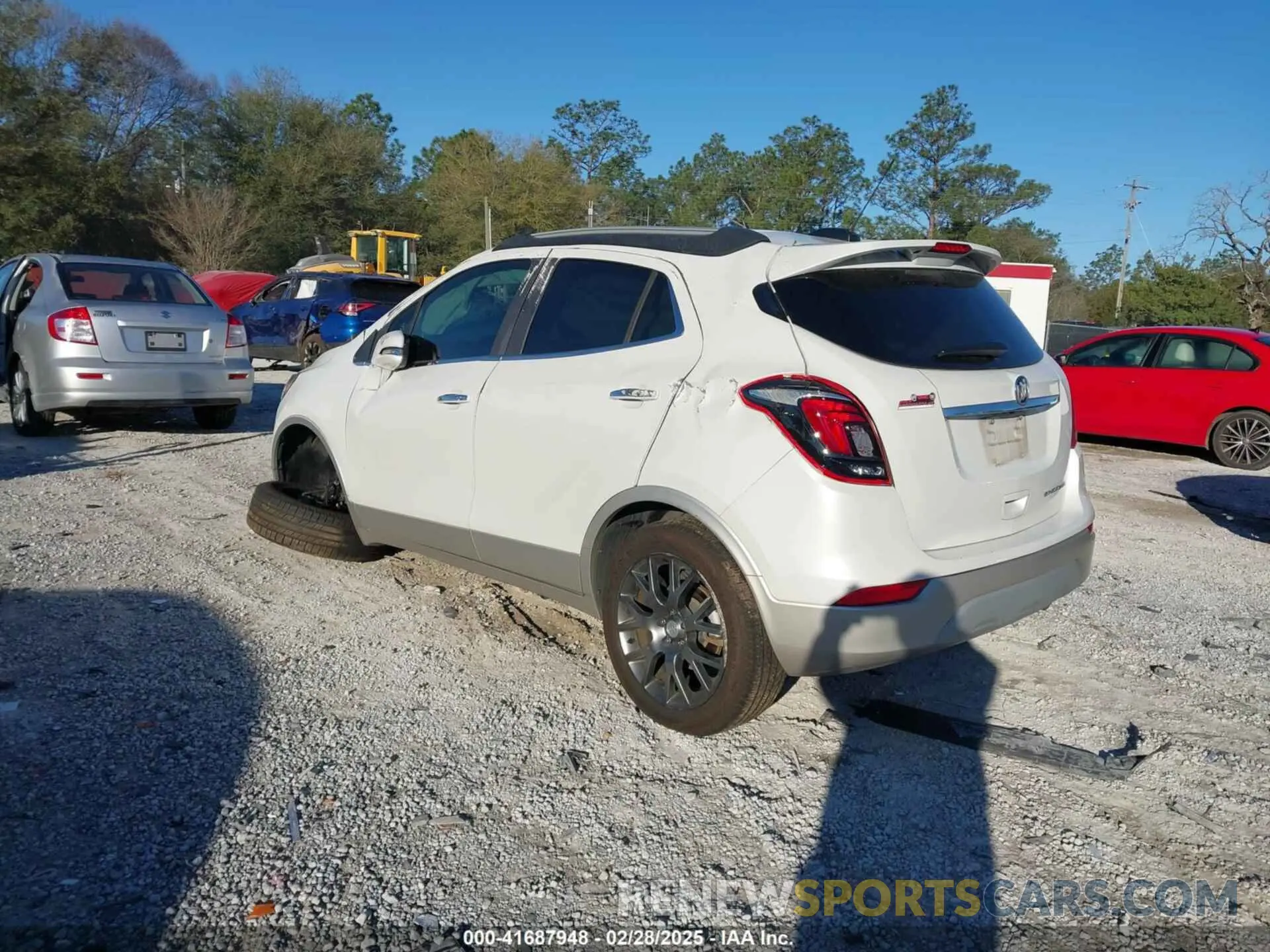 3 fotografías del automóvil dañado KL4CJ1SB4KB709420 BUICK ENCORE 2019