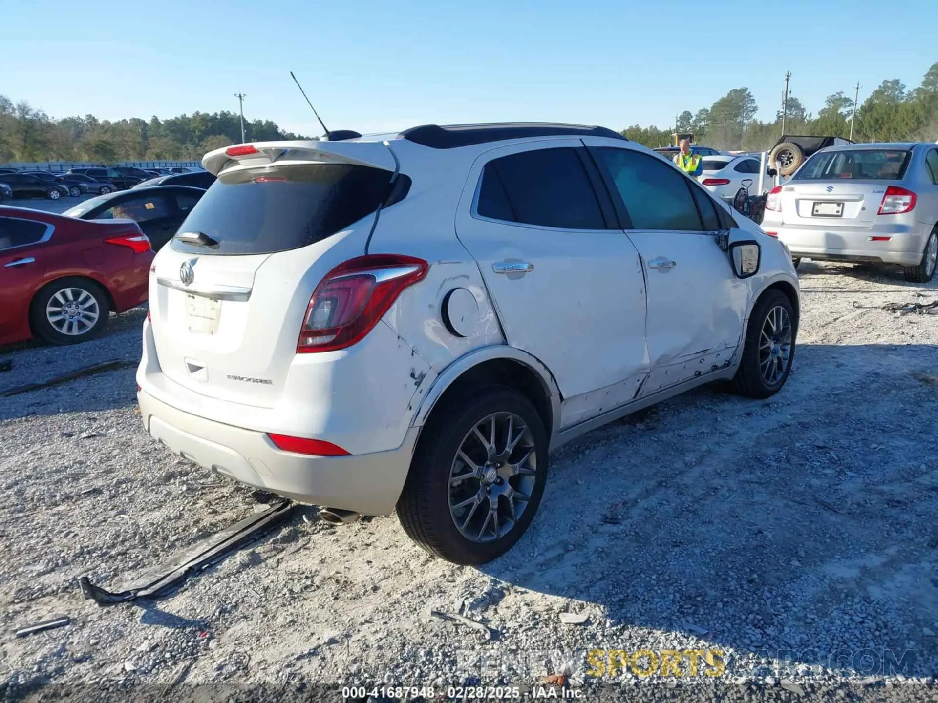 4 fotografías del automóvil dañado KL4CJ1SB4KB709420 BUICK ENCORE 2019