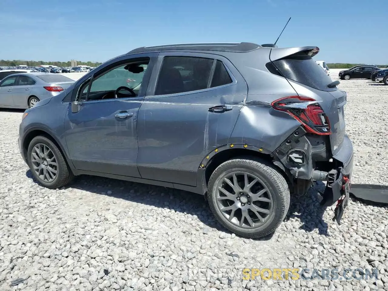 2 fotografías del automóvil dañado KL4CJ1SB7KB797153 BUICK ENCORE 2019
