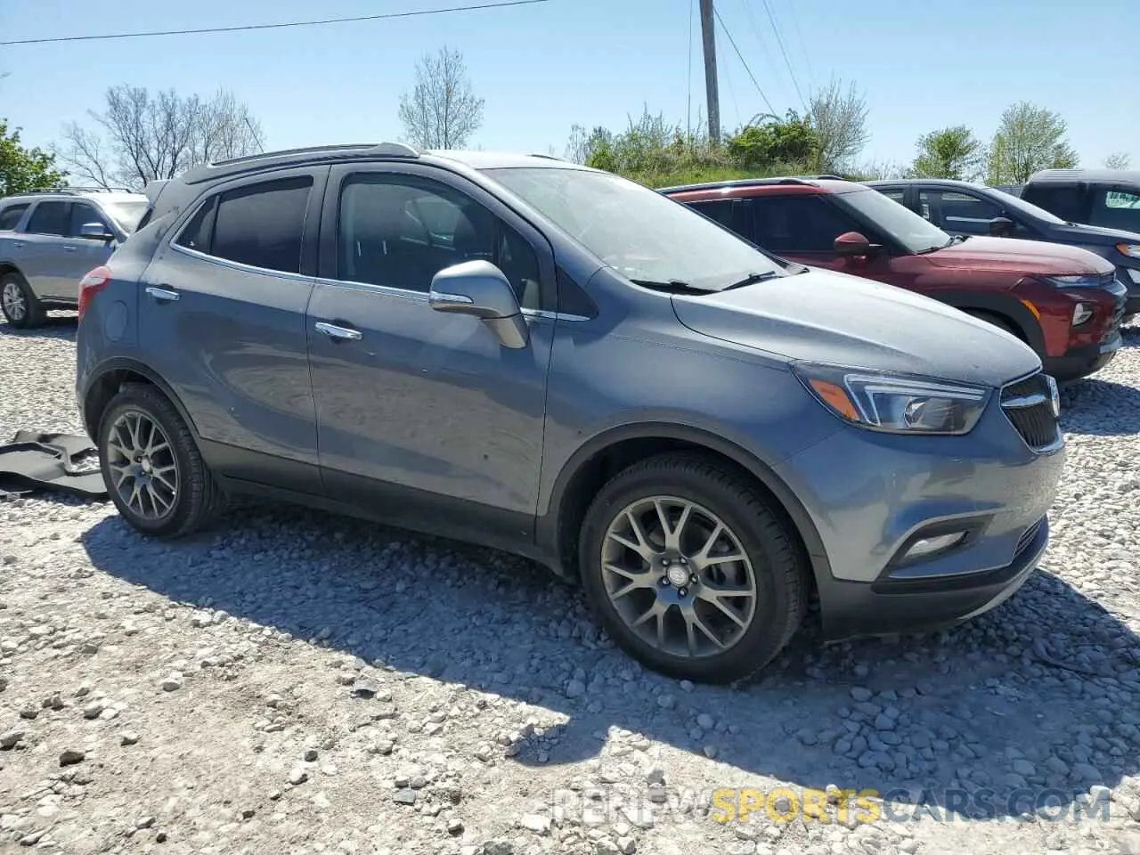 4 fotografías del automóvil dañado KL4CJ1SB7KB797153 BUICK ENCORE 2019