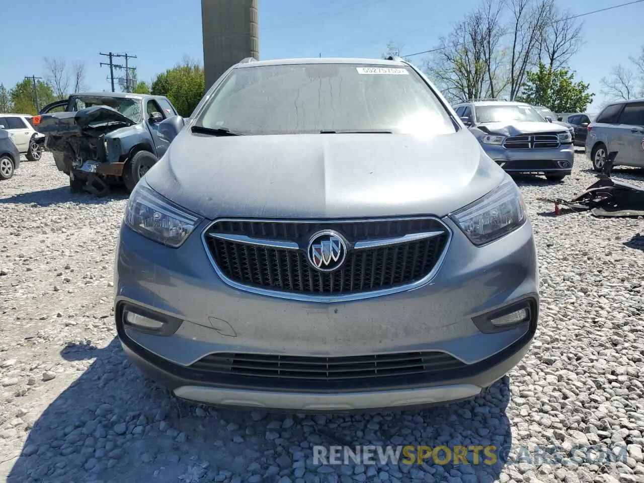 5 fotografías del automóvil dañado KL4CJ1SB7KB797153 BUICK ENCORE 2019