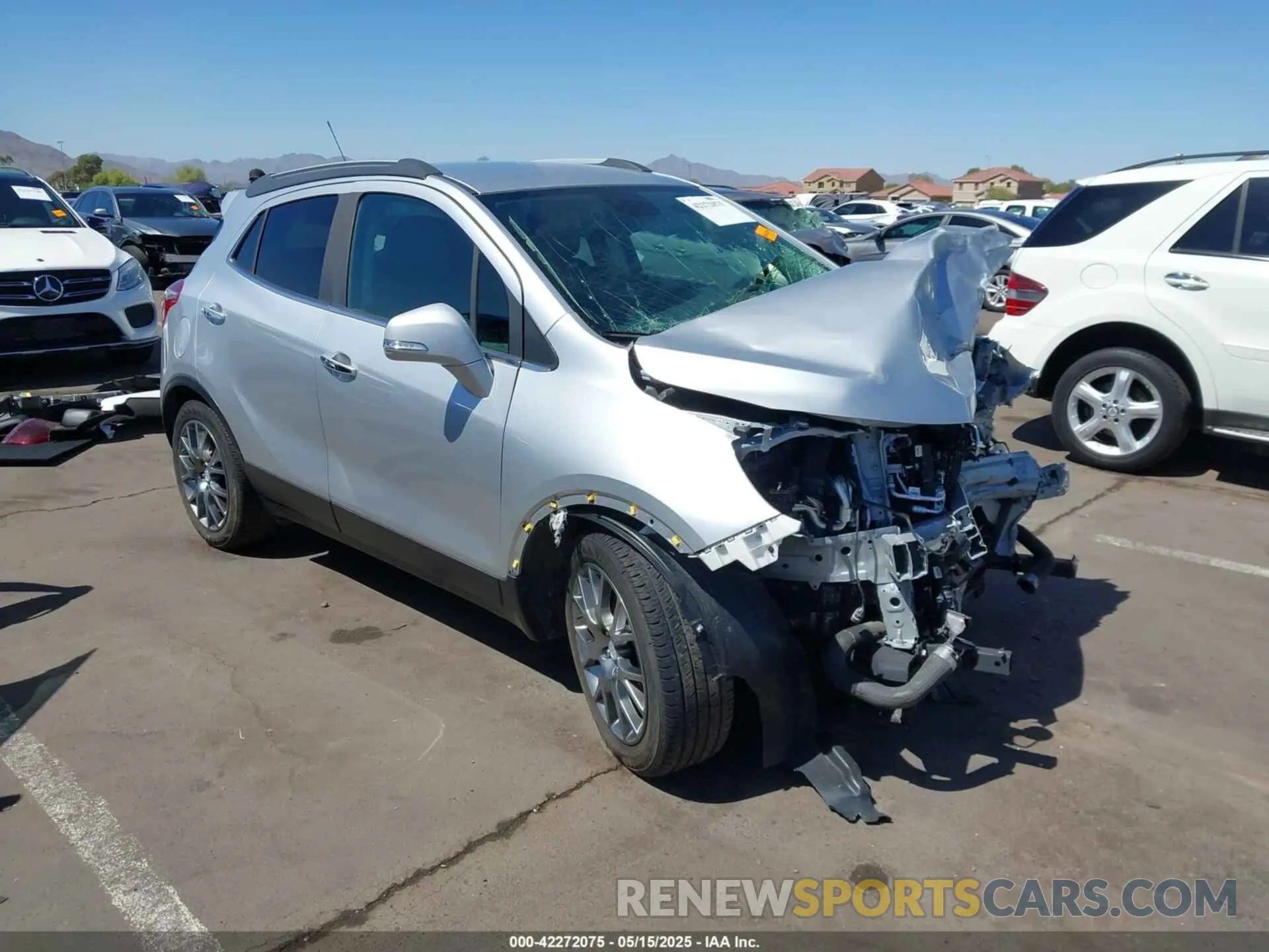 1 fotografías del automóvil dañado KL4CJ1SB9KB810436 BUICK ENCORE 2019