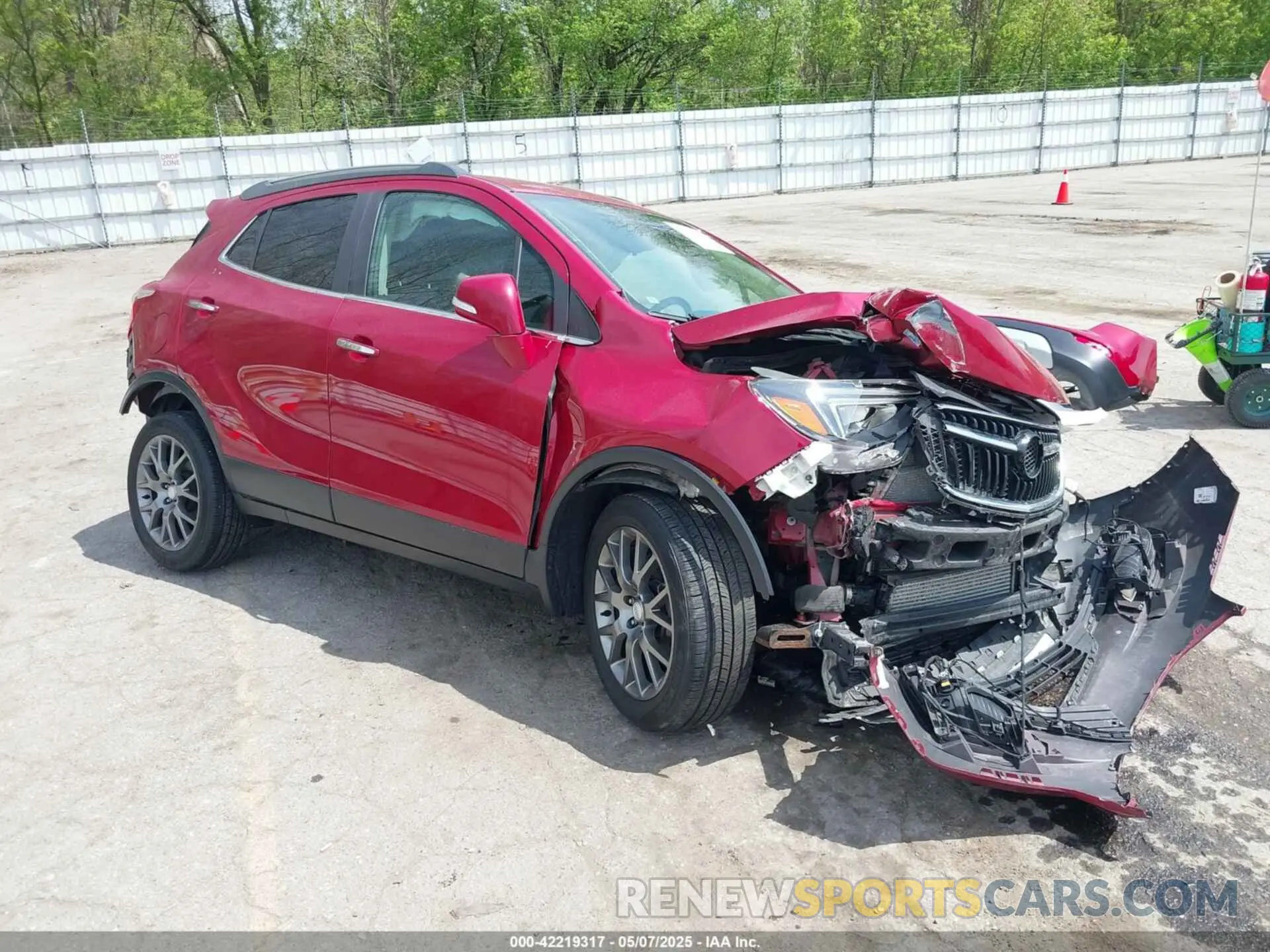 1 fotografías del automóvil dañado KL4CJ2SB1KB783027 BUICK ENCORE 2019