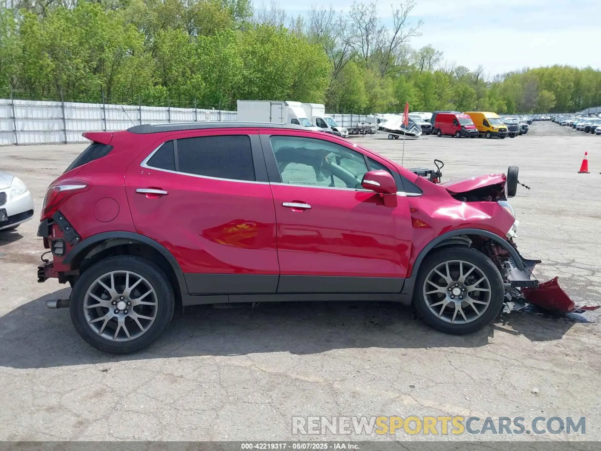 12 fotografías del automóvil dañado KL4CJ2SB1KB783027 BUICK ENCORE 2019