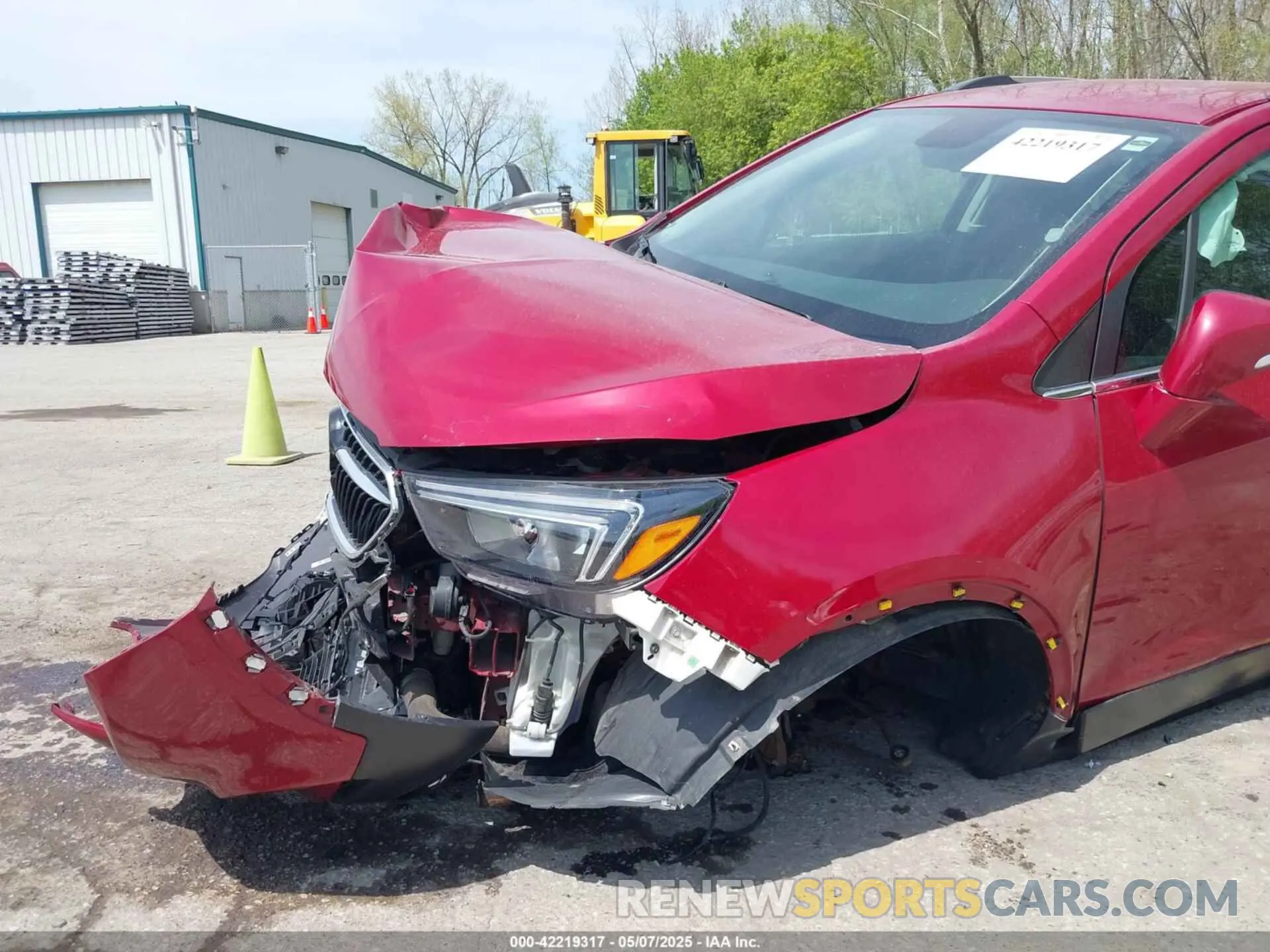 6 fotografías del automóvil dañado KL4CJ2SB1KB783027 BUICK ENCORE 2019