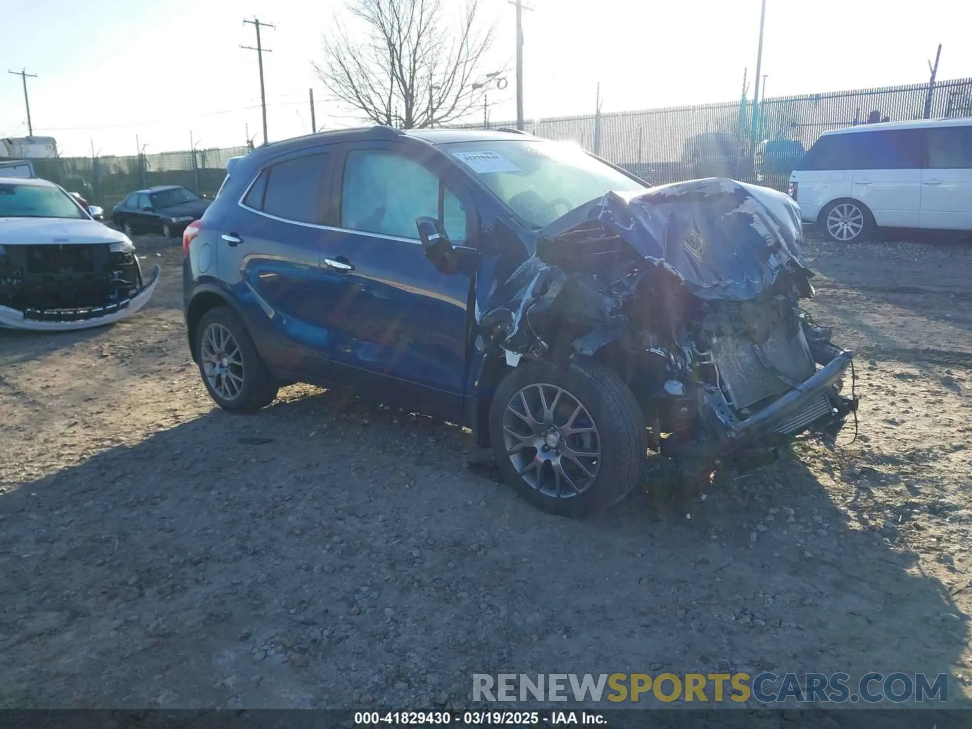 1 fotografías del automóvil dañado KL4CJ2SB1KB880003 BUICK ENCORE 2019