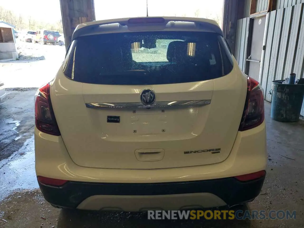 6 fotografías del automóvil dañado KL4CJ2SB5KB718004 BUICK ENCORE 2019