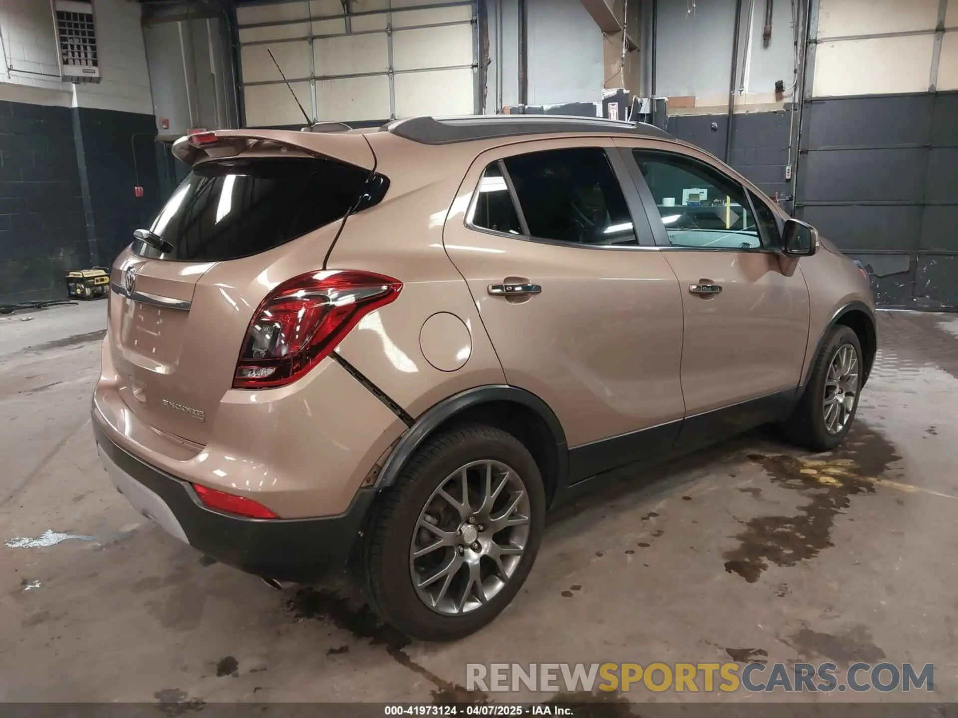 4 fotografías del automóvil dañado KL4CJ2SB8KB785177 BUICK ENCORE 2019