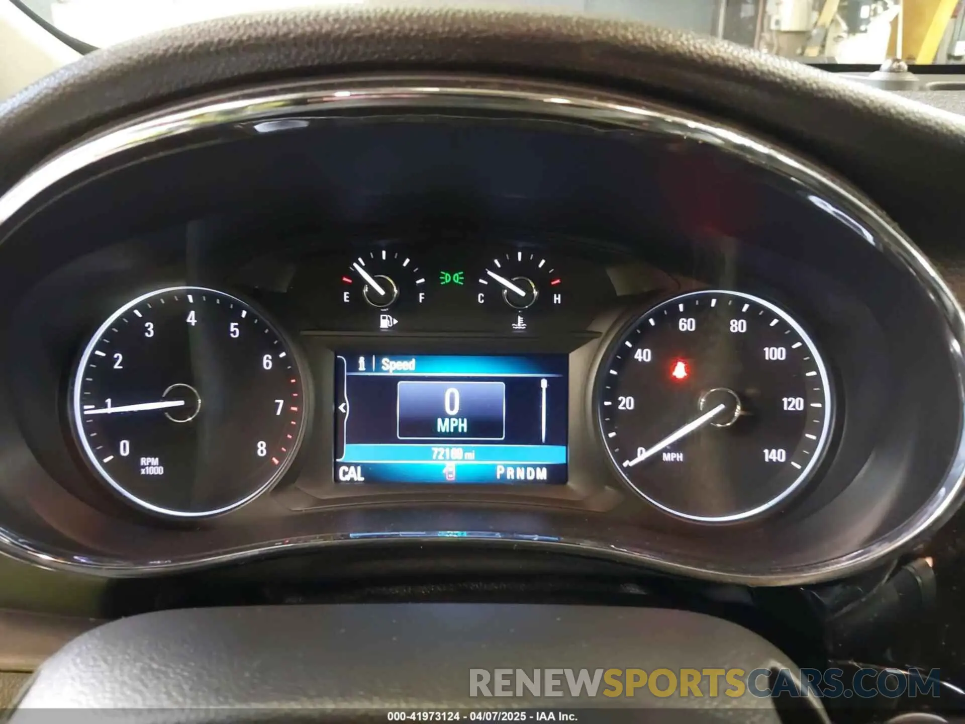 7 fotografías del automóvil dañado KL4CJ2SB8KB785177 BUICK ENCORE 2019
