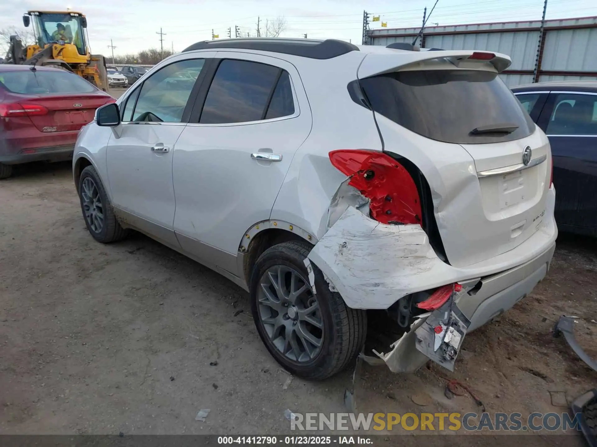 3 fotografías del automóvil dañado KL4CJ2SB8KB811051 BUICK ENCORE 2019