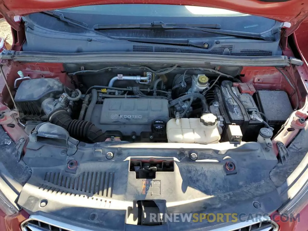 12 fotografías del automóvil dañado KL4CJ2SB8KB836144 BUICK ENCORE 2019