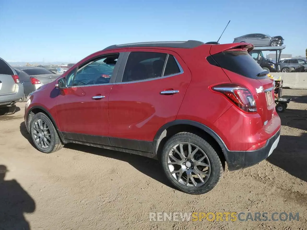 2 fotografías del automóvil dañado KL4CJ2SB8KB836144 BUICK ENCORE 2019