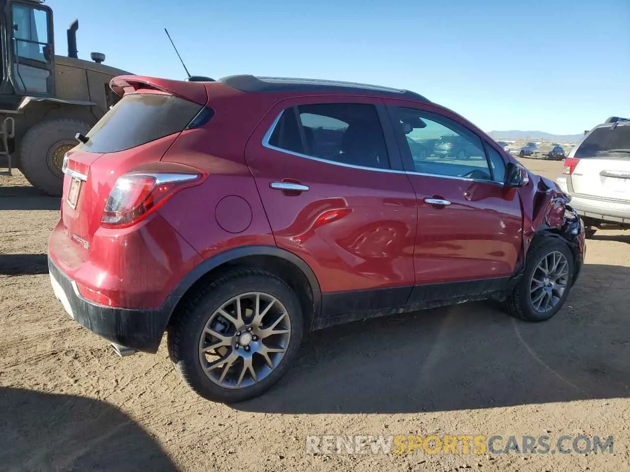 3 fotografías del automóvil dañado KL4CJ2SB8KB836144 BUICK ENCORE 2019