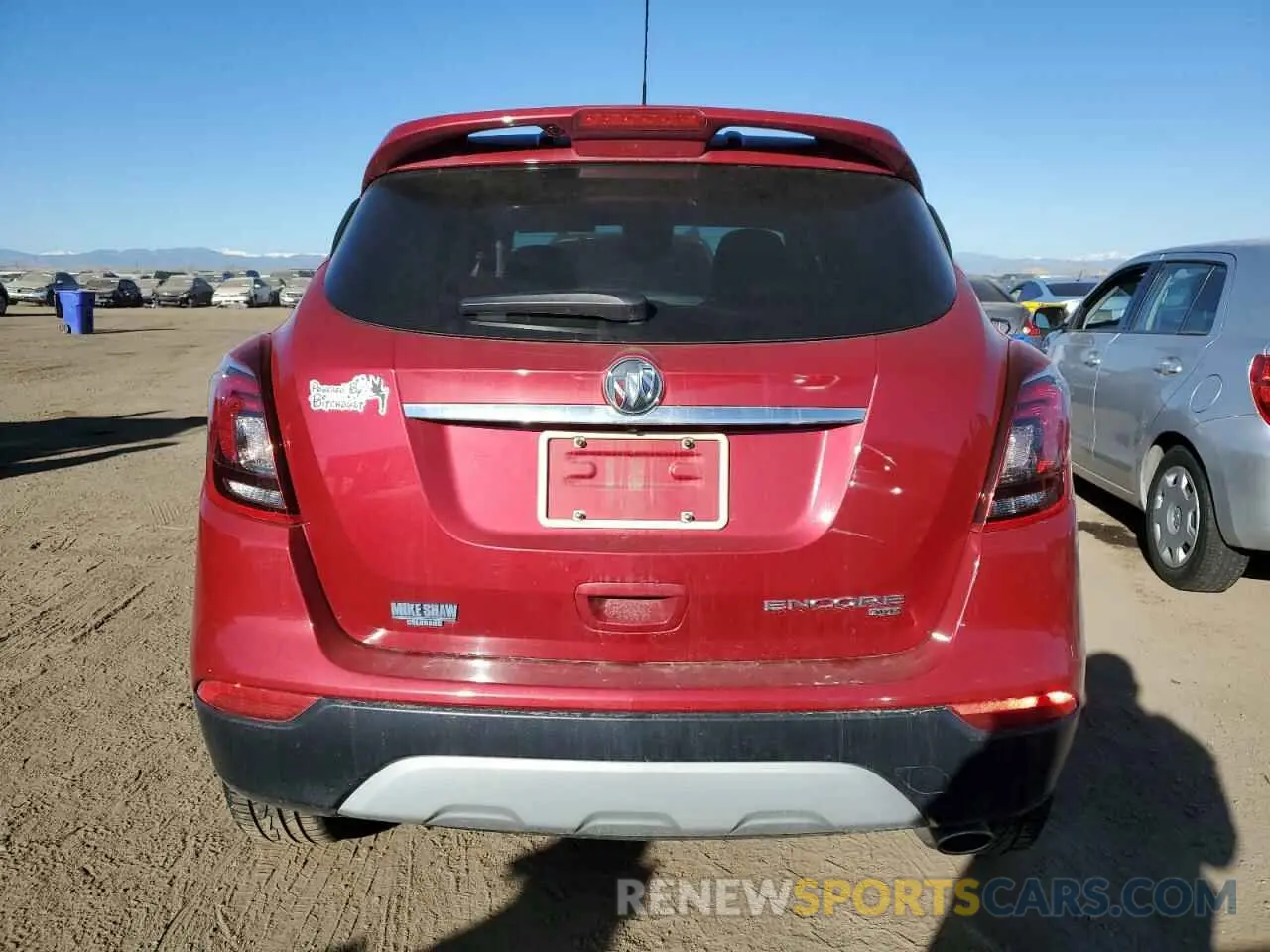6 fotografías del automóvil dañado KL4CJ2SB8KB836144 BUICK ENCORE 2019