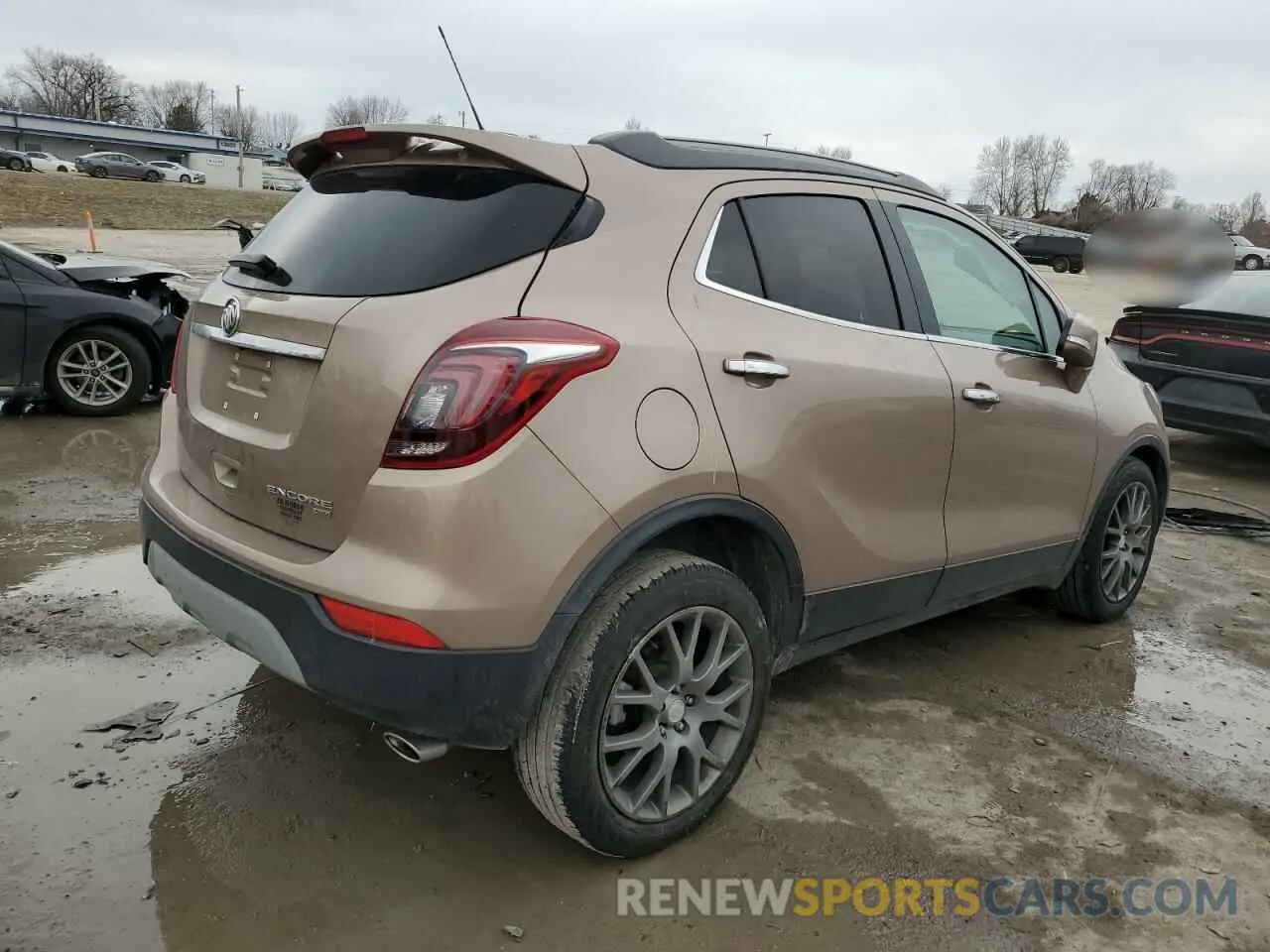 3 fotografías del automóvil dañado KL4CJ2SB9KB852398 BUICK ENCORE 2019
