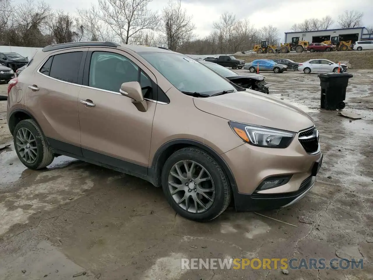 4 fotografías del automóvil dañado KL4CJ2SB9KB852398 BUICK ENCORE 2019