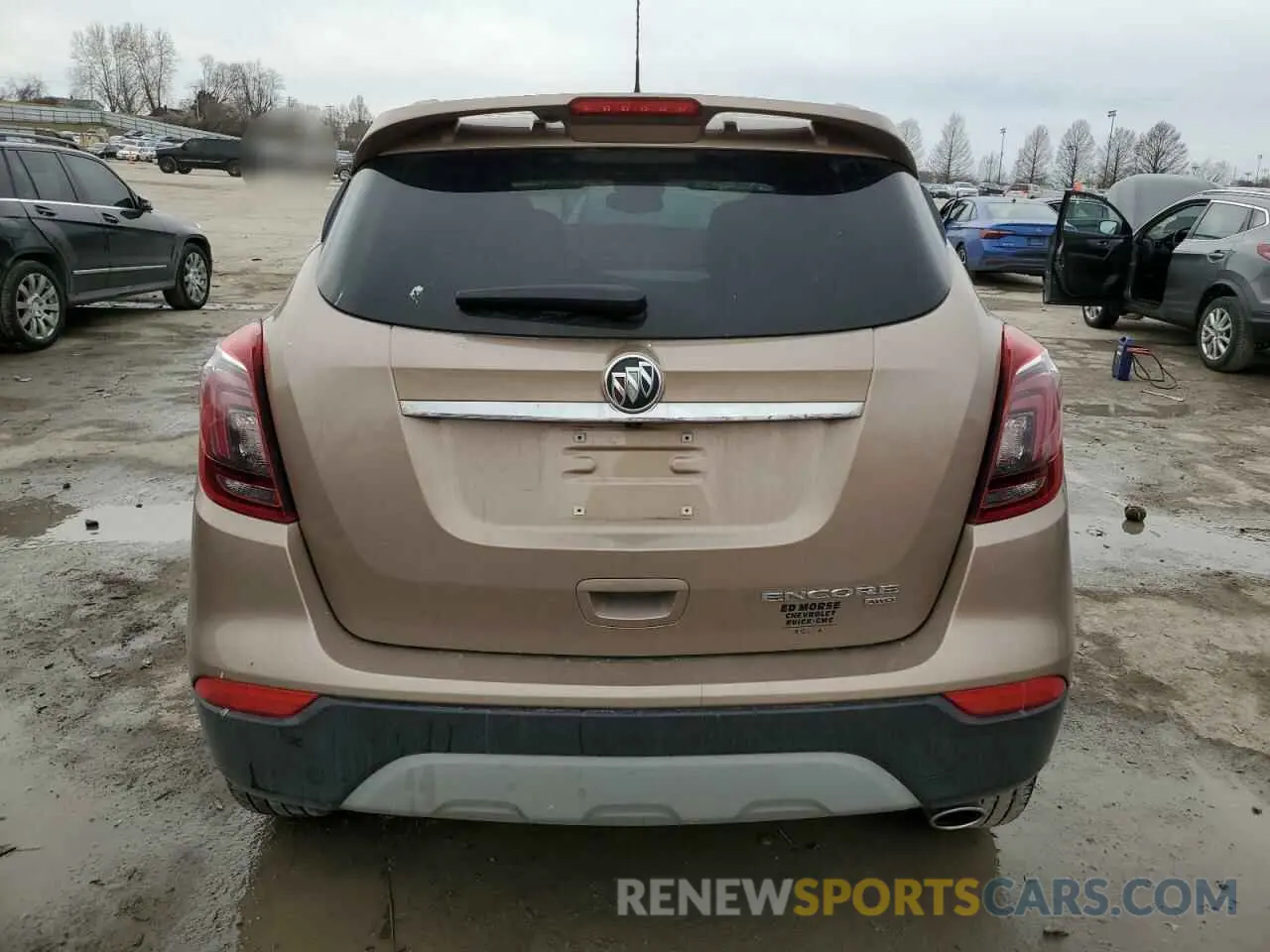 6 fotografías del automóvil dañado KL4CJ2SB9KB852398 BUICK ENCORE 2019