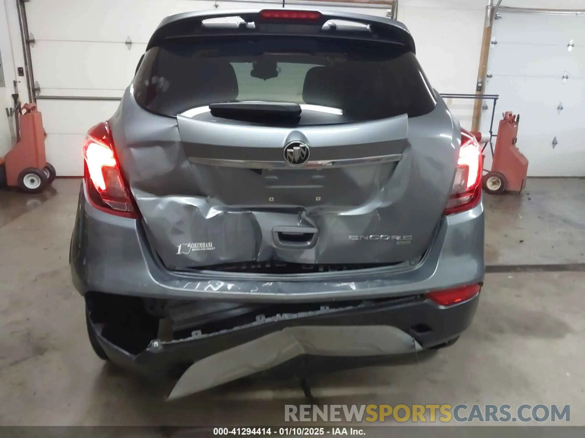 6 fotografías del automóvil dañado KL4CJ2SB9KB926953 BUICK ENCORE 2019