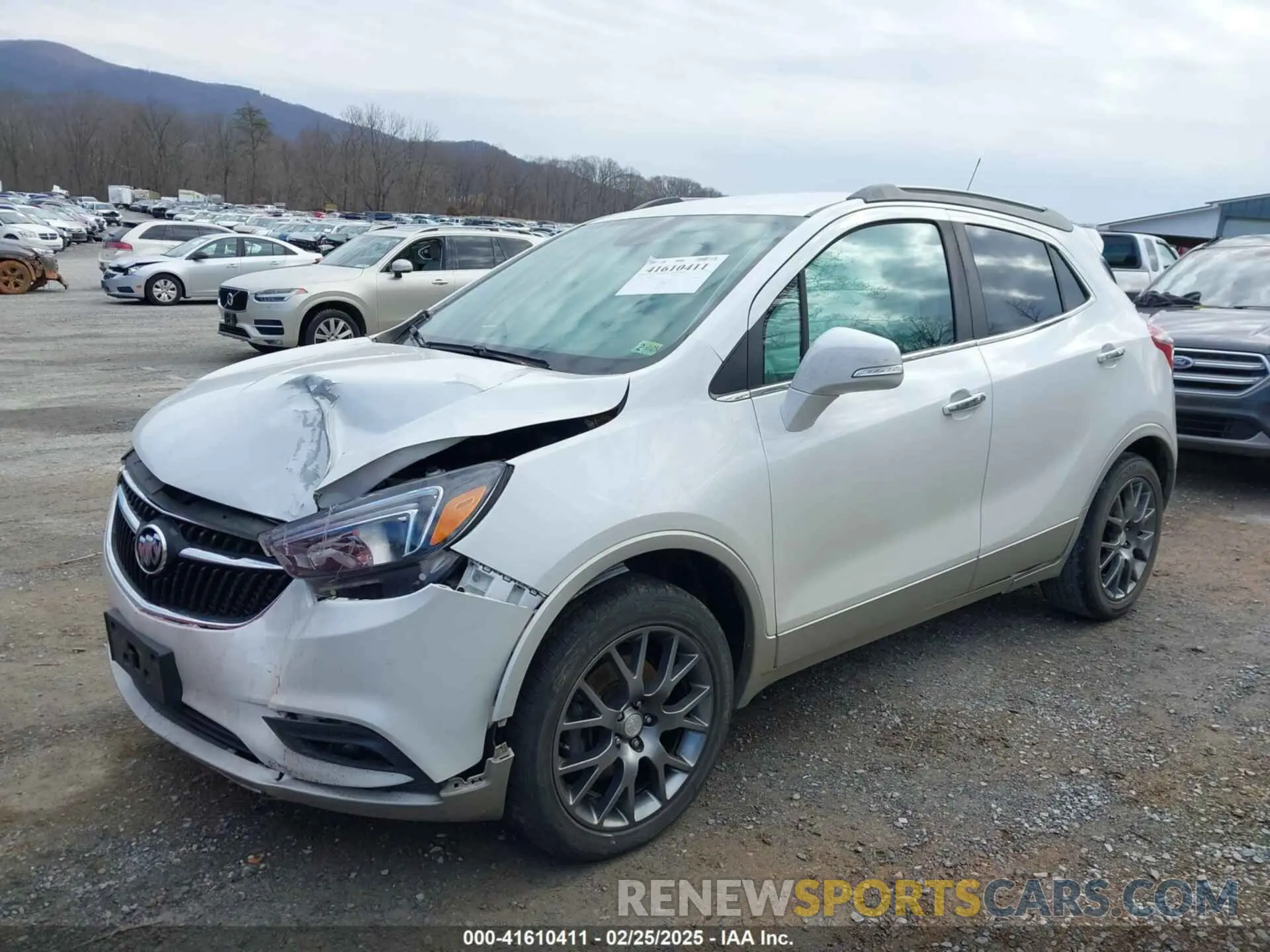 6 fotografías del automóvil dañado KL4CJ2SM1KB706644 BUICK ENCORE 2019