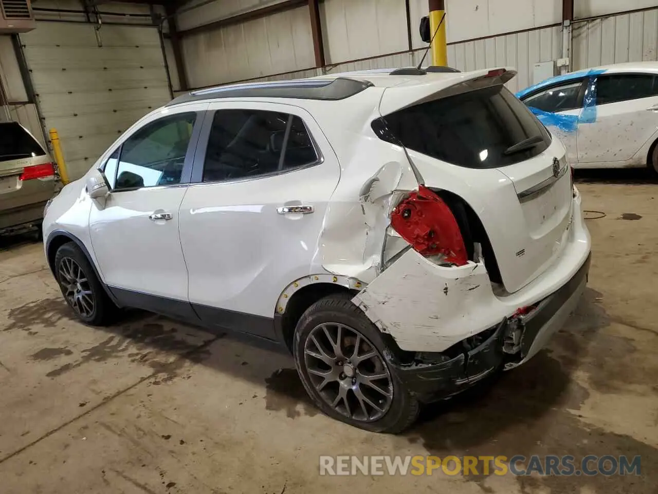 2 fotografías del automóvil dañado KL4CJ2SM7KB701187 BUICK ENCORE 2019