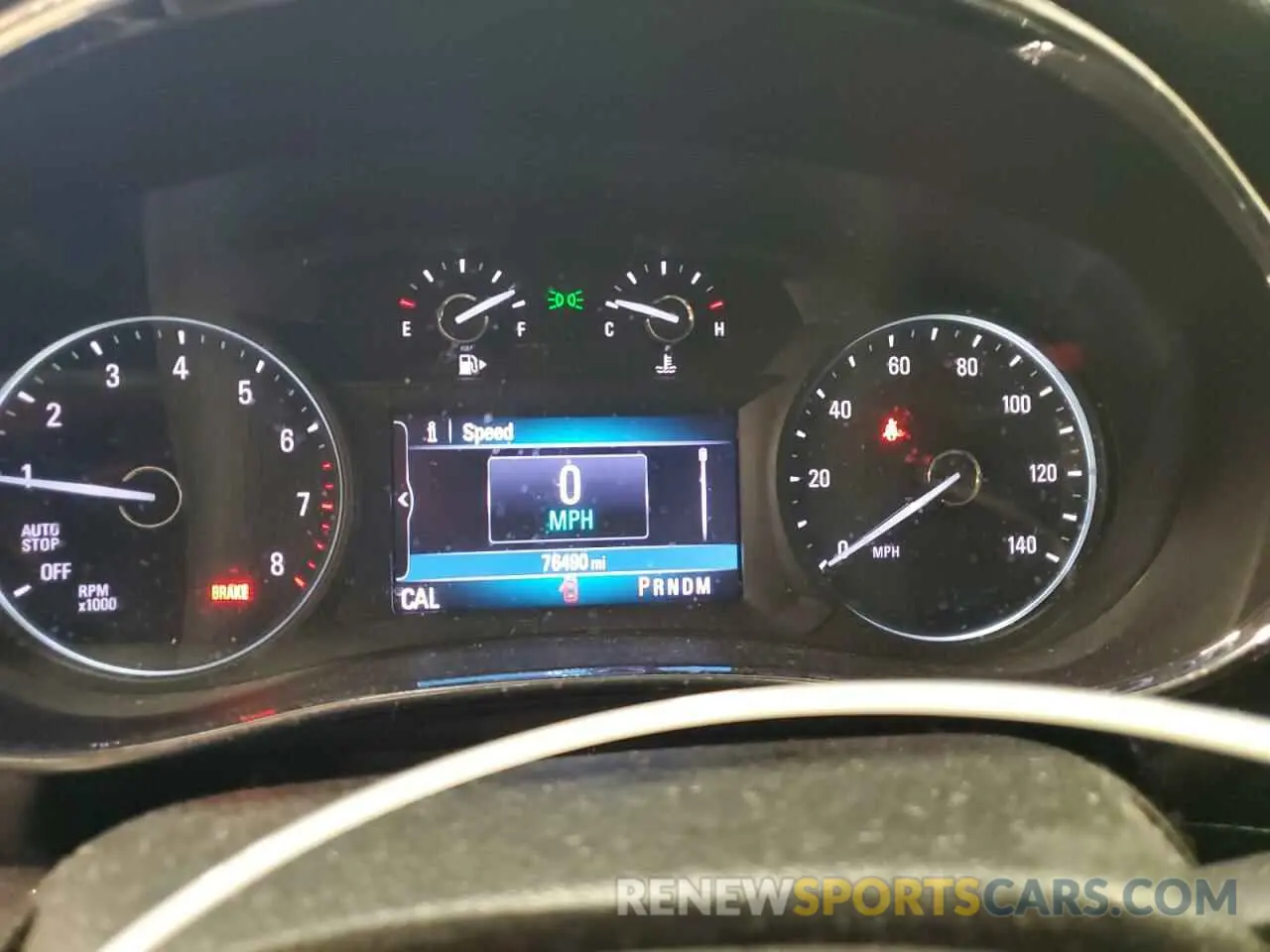 9 fotografías del automóvil dañado KL4CJ2SM7KB701187 BUICK ENCORE 2019