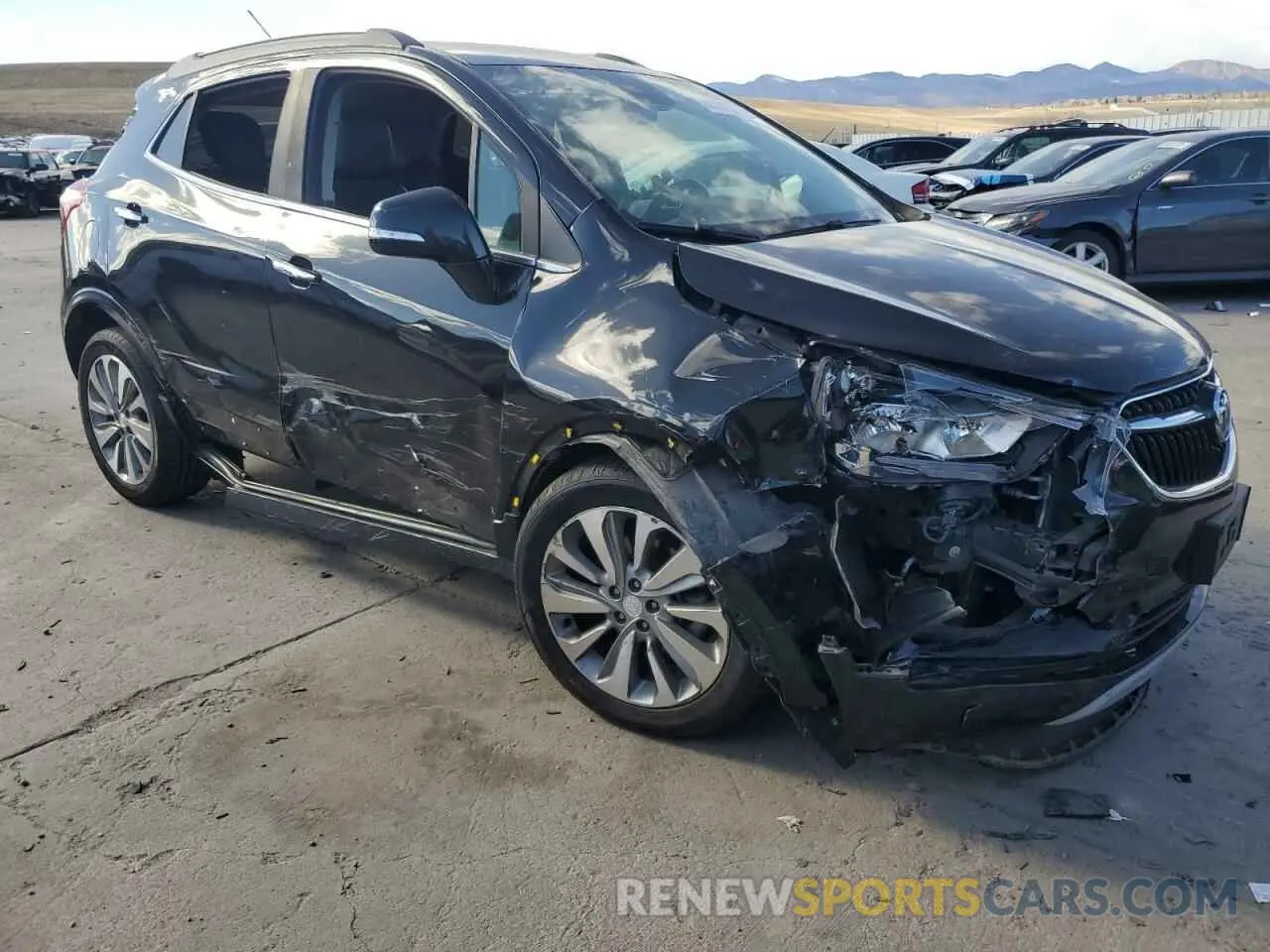 4 fotografías del automóvil dañado KL4CJASB0KB701153 BUICK ENCORE 2019