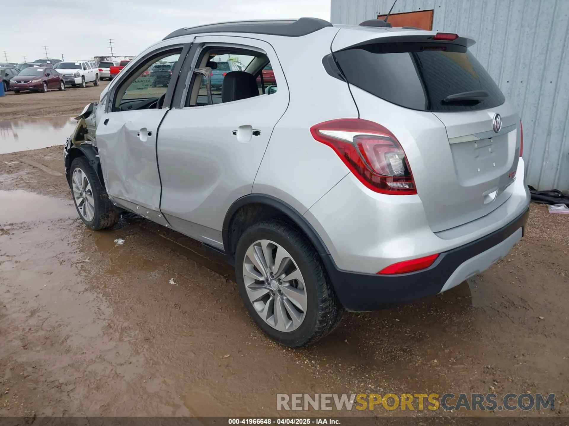 3 fotografías del automóvil dañado KL4CJASB0KB710094 BUICK ENCORE 2019