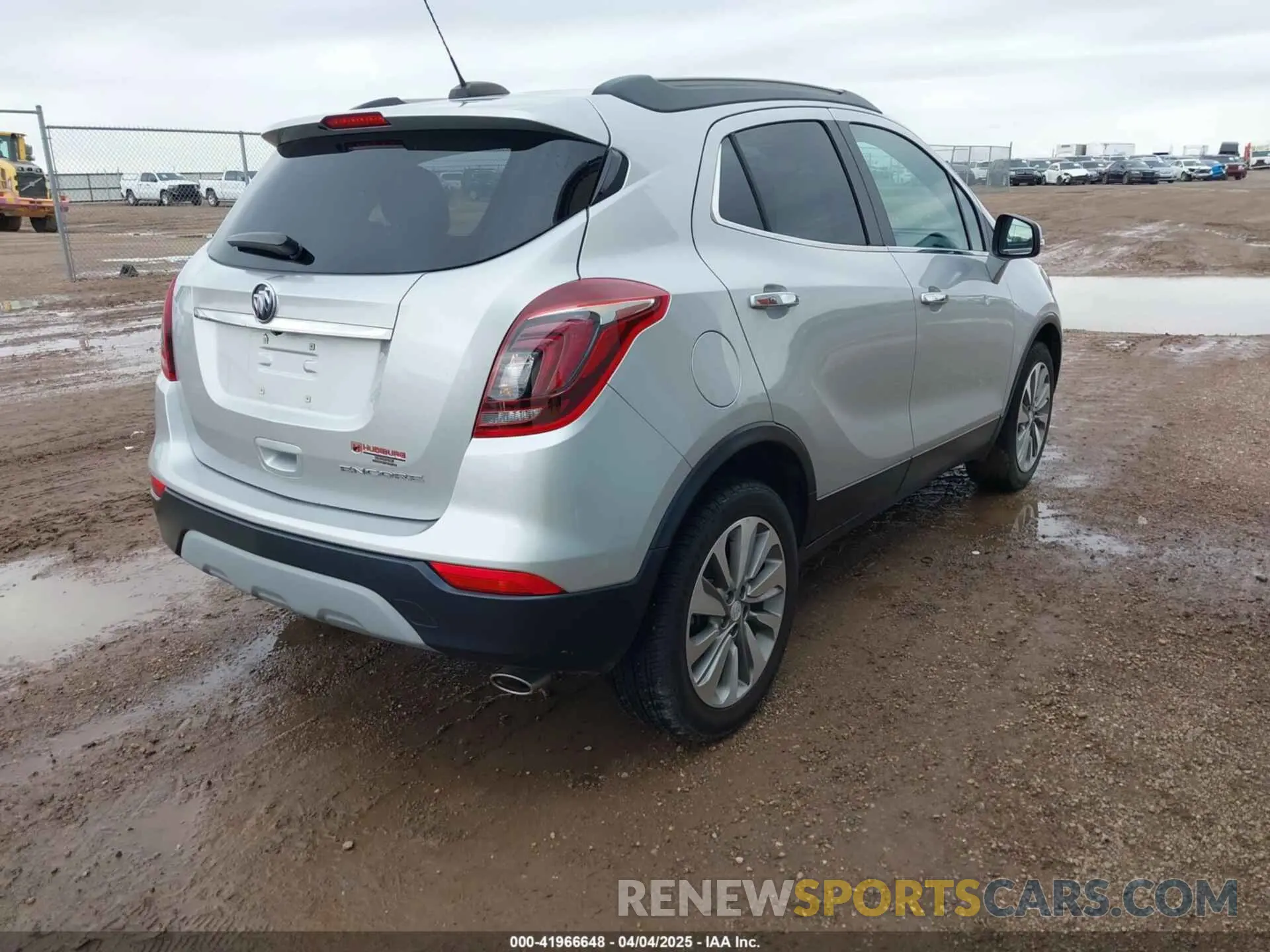 4 fotografías del automóvil dañado KL4CJASB0KB710094 BUICK ENCORE 2019