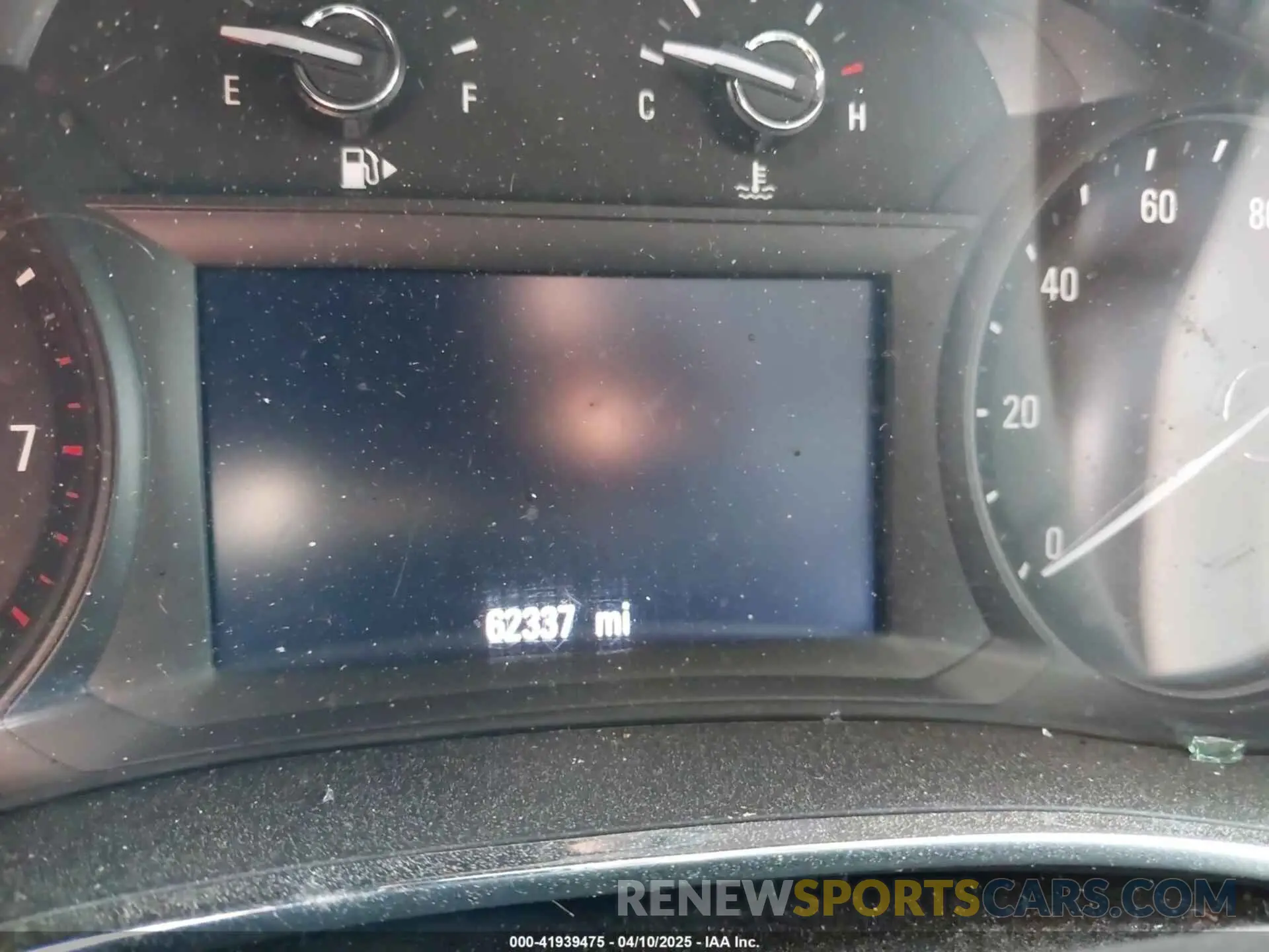 7 fotografías del automóvil dañado KL4CJASB0KB729731 BUICK ENCORE 2019