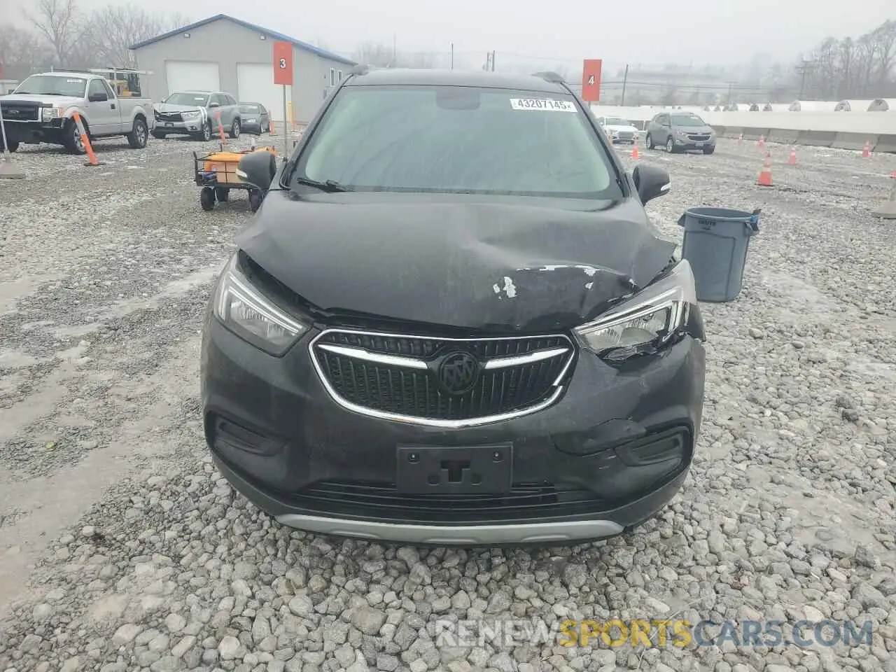 5 fotografías del automóvil dañado KL4CJASB0KB743970 BUICK ENCORE 2019