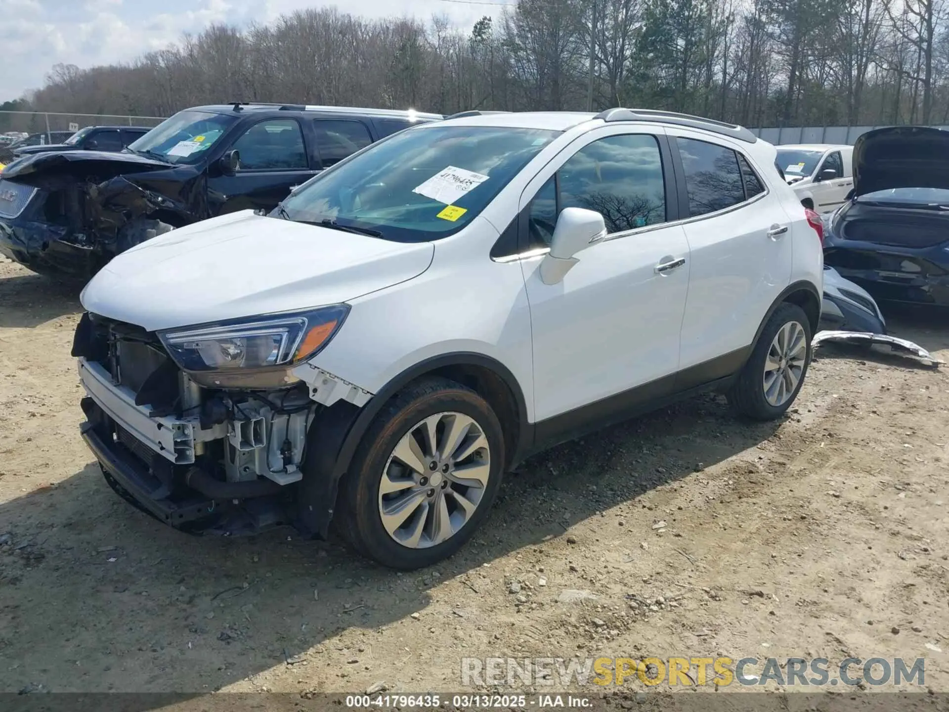 2 fotografías del automóvil dañado KL4CJASB0KB776578 BUICK ENCORE 2019