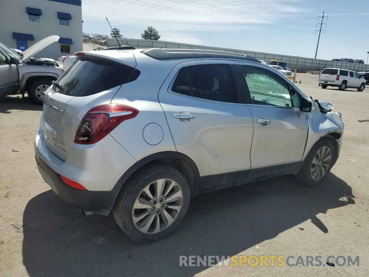 3 fotografías del automóvil dañado KL4CJASB0KB784342 BUICK ENCORE 2019