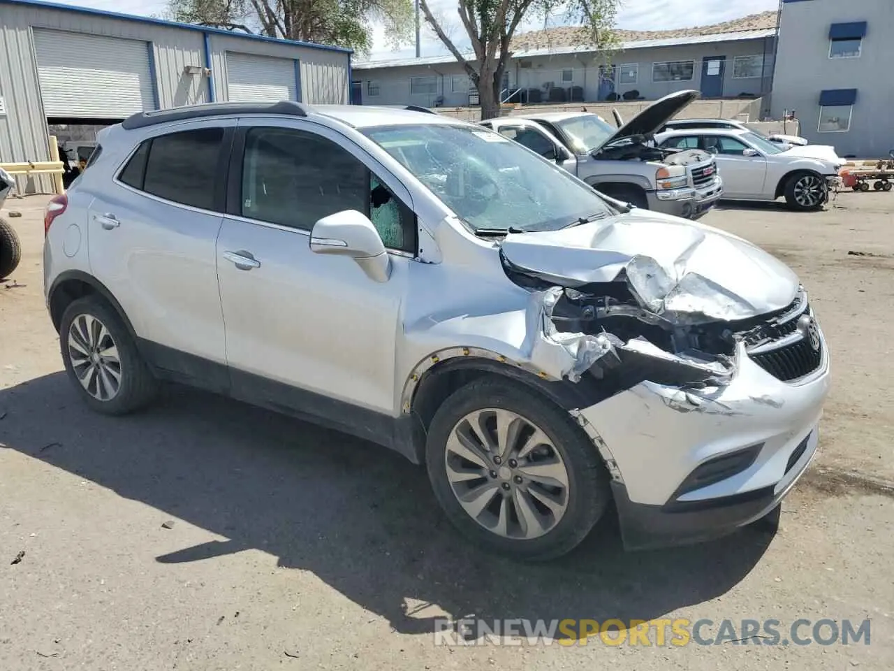 4 fotografías del automóvil dañado KL4CJASB0KB784342 BUICK ENCORE 2019
