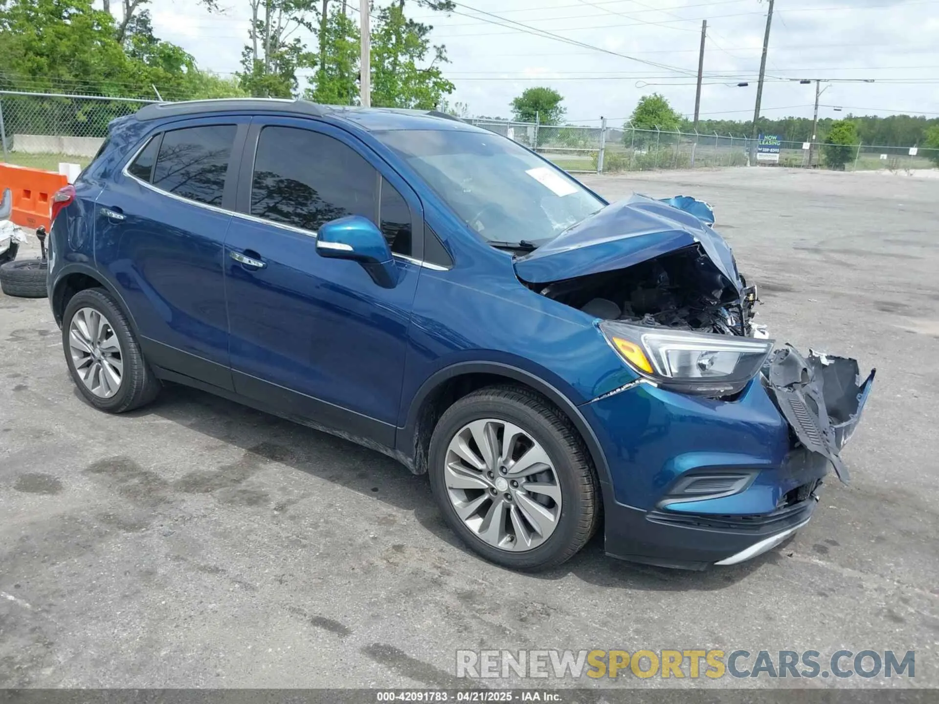 1 fotografías del automóvil dañado KL4CJASB0KB876132 BUICK ENCORE 2019
