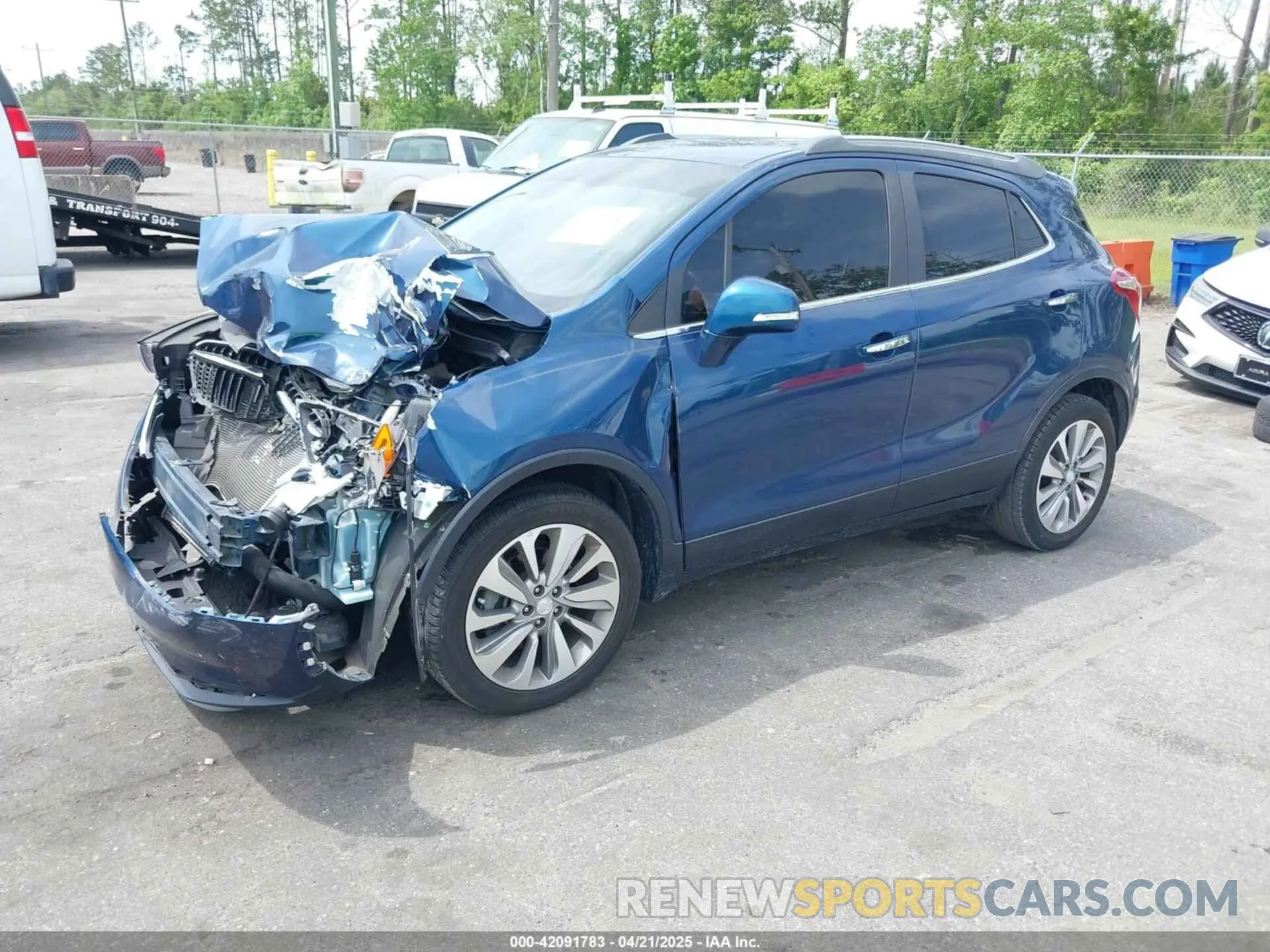 2 fotografías del automóvil dañado KL4CJASB0KB876132 BUICK ENCORE 2019